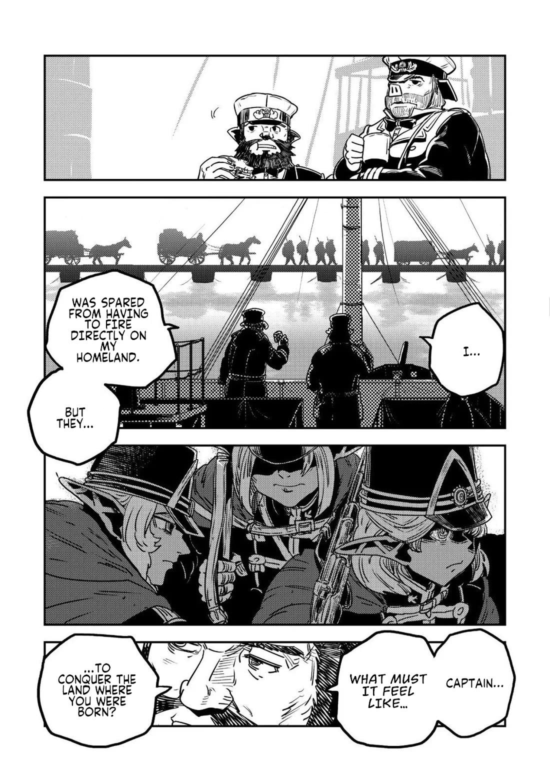 History of the Kingdom of the Orcsen: How the Barbarian Orcish Nation Came to Burn Down the Peaceful Elfland Chapter 17.2 page 40 - Chapter 17.2: The Wailing Jaws P.2