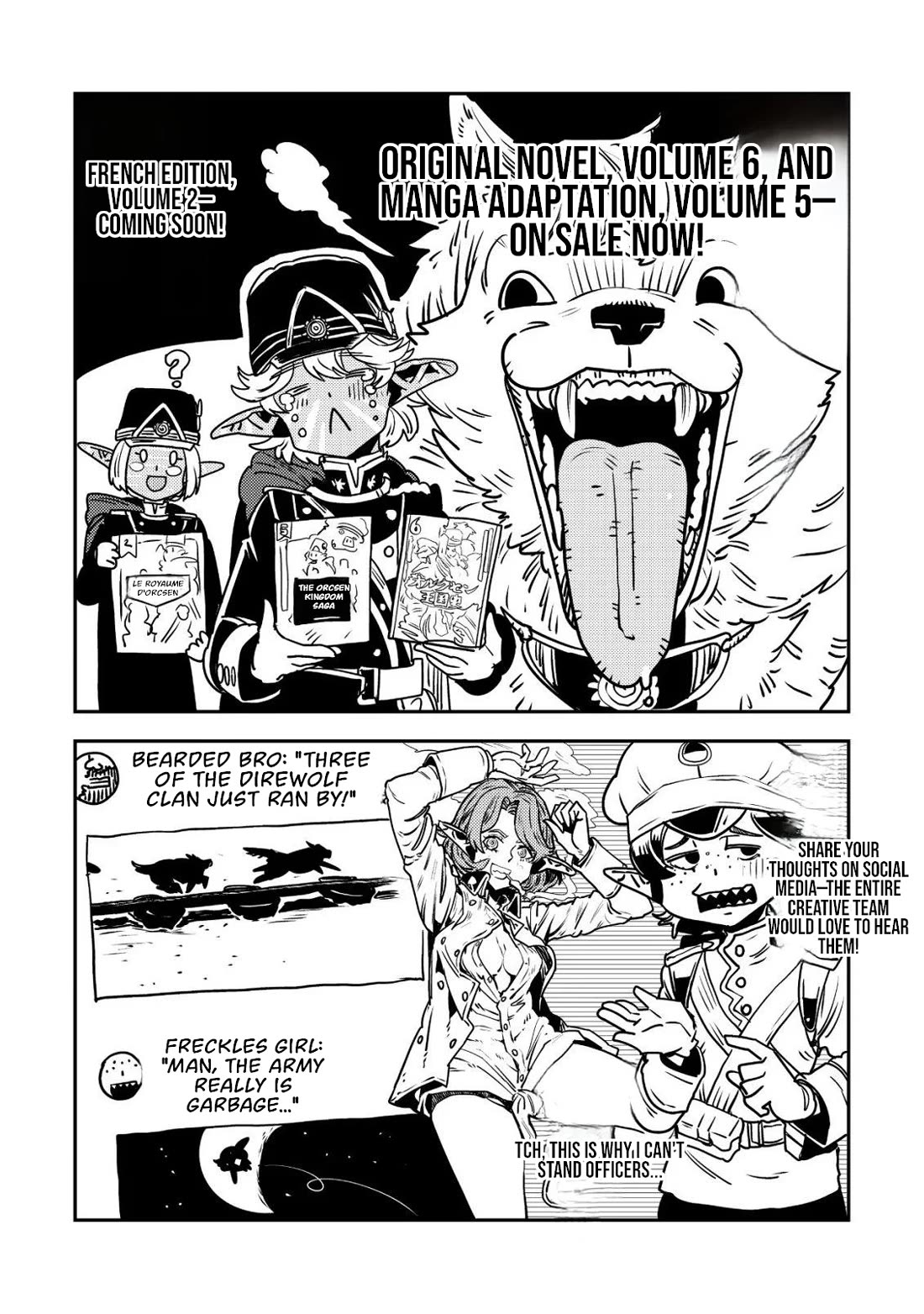 History of the Kingdom of the Orcsen: How the Barbarian Orcish Nation Came to Burn Down the Peaceful Elfland Chapter 17.2 page 42 - Chapter 17.2: The Wailing Jaws P.2