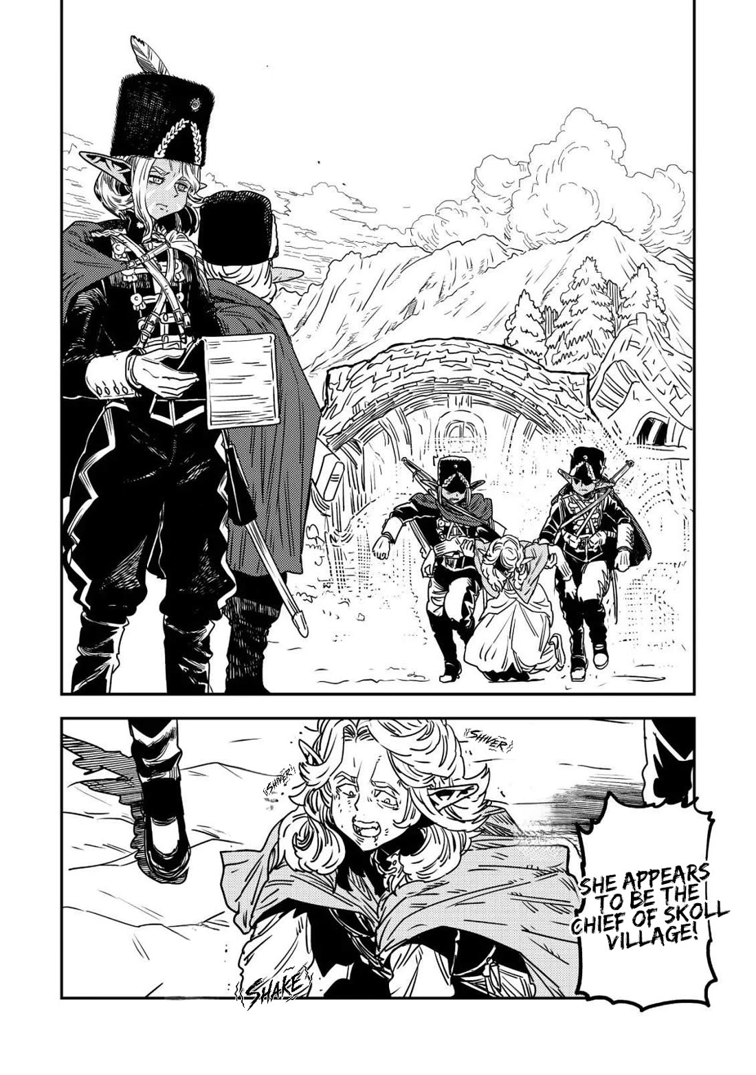 History of the Kingdom of the Orcsen: How the Barbarian Orcish Nation Came to Burn Down the Peaceful Elfland Chapter 17.2 page 5 - Chapter 17.2: The Wailing Jaws P.2
