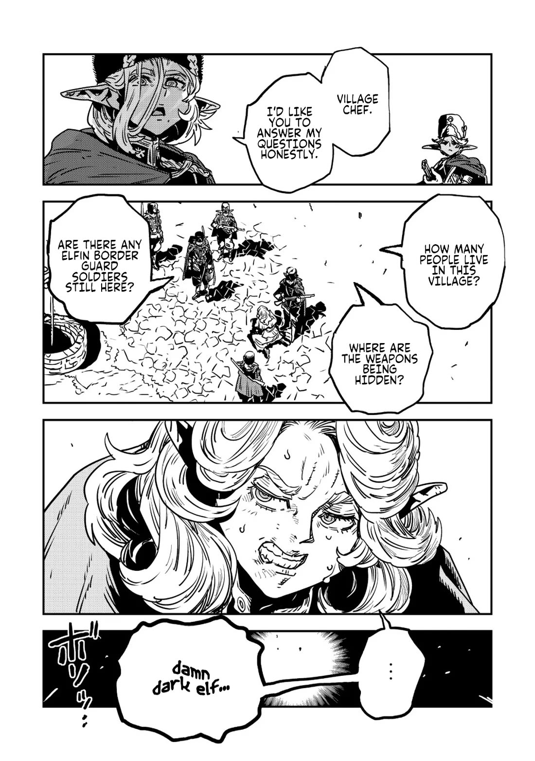 History of the Kingdom of the Orcsen: How the Barbarian Orcish Nation Came to Burn Down the Peaceful Elfland Chapter 17.2 page 6 - Chapter 17.2: The Wailing Jaws P.2