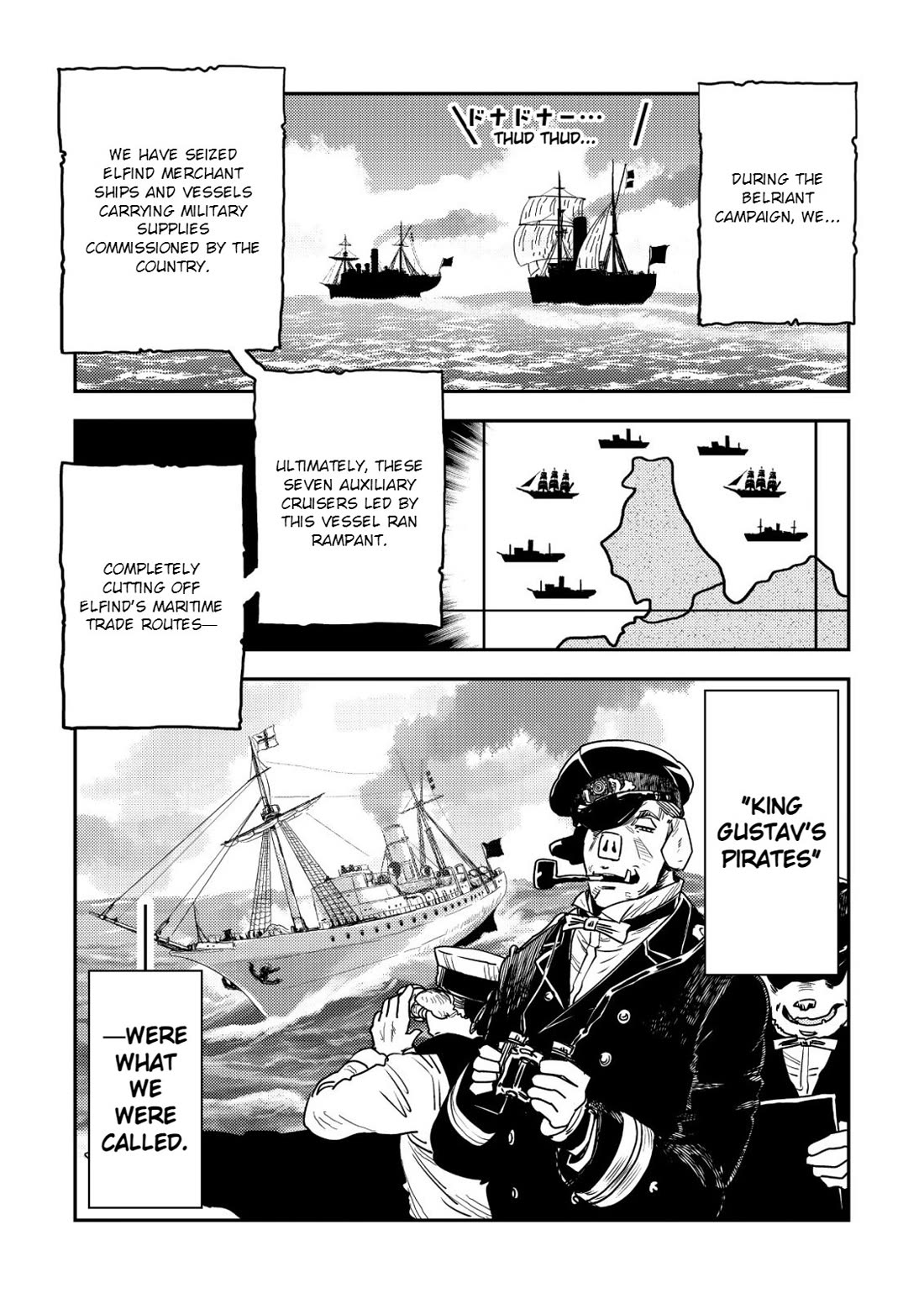 History of the Kingdom of the Orcsen: How the Barbarian Orcish Nation Came to Burn Down the Peaceful Elfland Chapter 18 page 12 - Chapter 18: The Siege of Falmaria