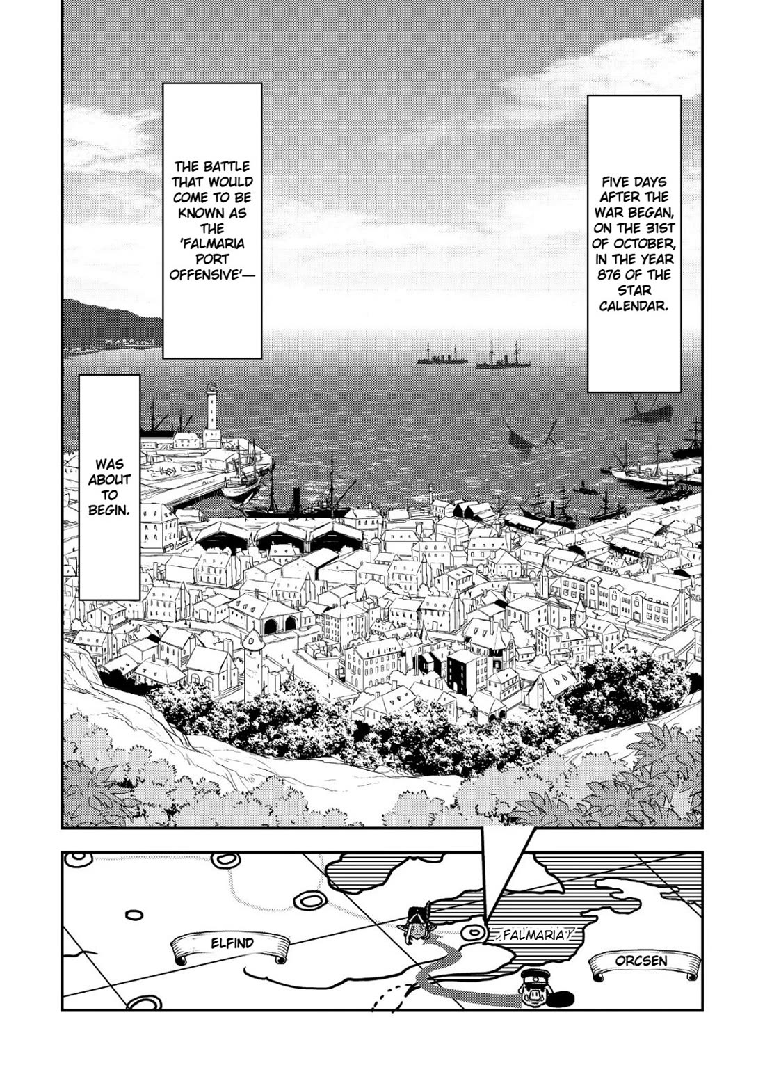 History of the Kingdom of the Orcsen: How the Barbarian Orcish Nation Came to Burn Down the Peaceful Elfland Chapter 18 page 15 - Chapter 18: The Siege of Falmaria