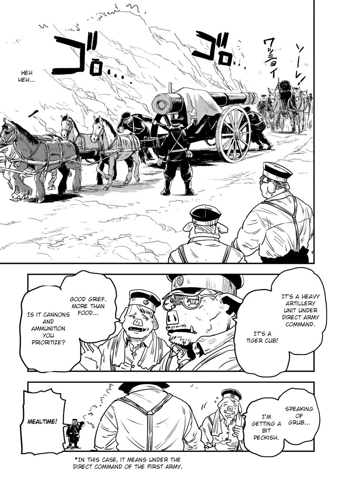 History of the Kingdom of the Orcsen: How the Barbarian Orcish Nation Came to Burn Down the Peaceful Elfland Chapter 18 page 18 - Chapter 18: The Siege of Falmaria