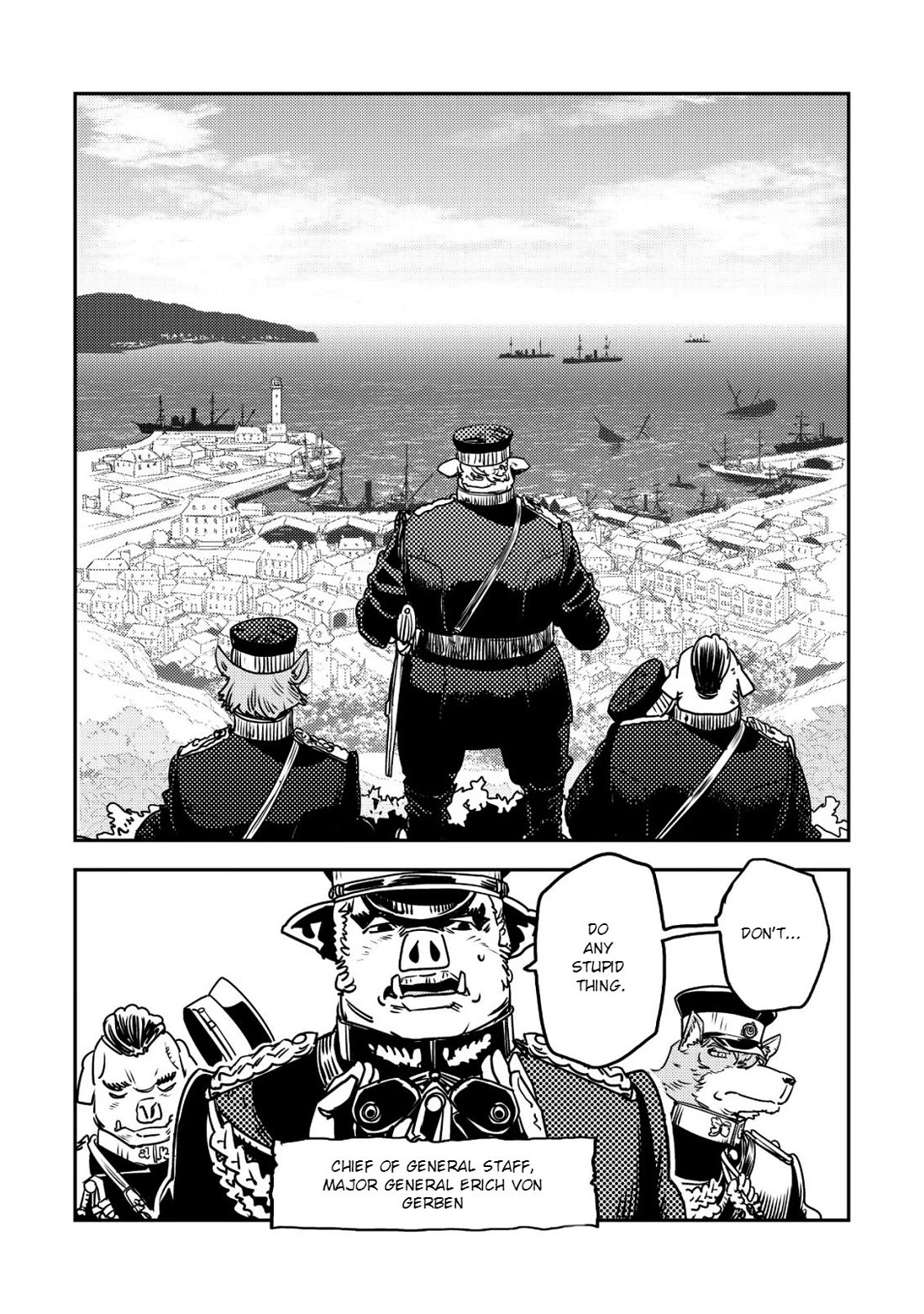 History of the Kingdom of the Orcsen: How the Barbarian Orcish Nation Came to Burn Down the Peaceful Elfland Chapter 18 page 21 - Chapter 18: The Siege of Falmaria