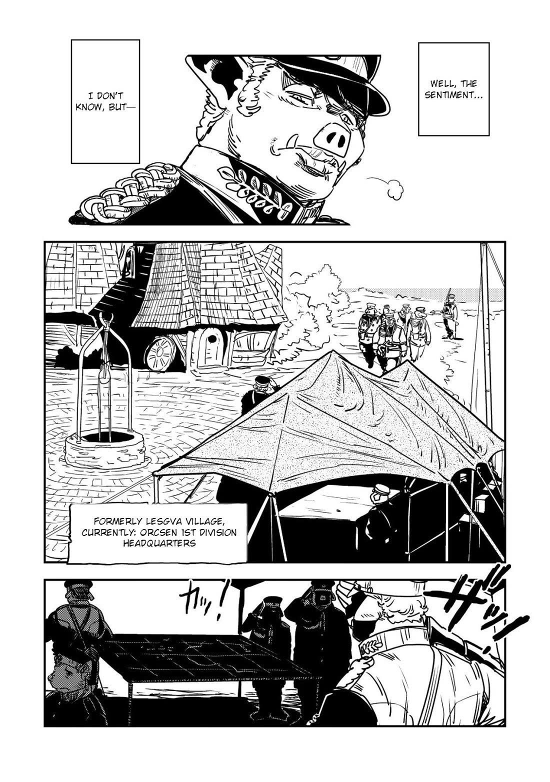 History of the Kingdom of the Orcsen: How the Barbarian Orcish Nation Came to Burn Down the Peaceful Elfland Chapter 18 page 23 - Chapter 18: The Siege of Falmaria