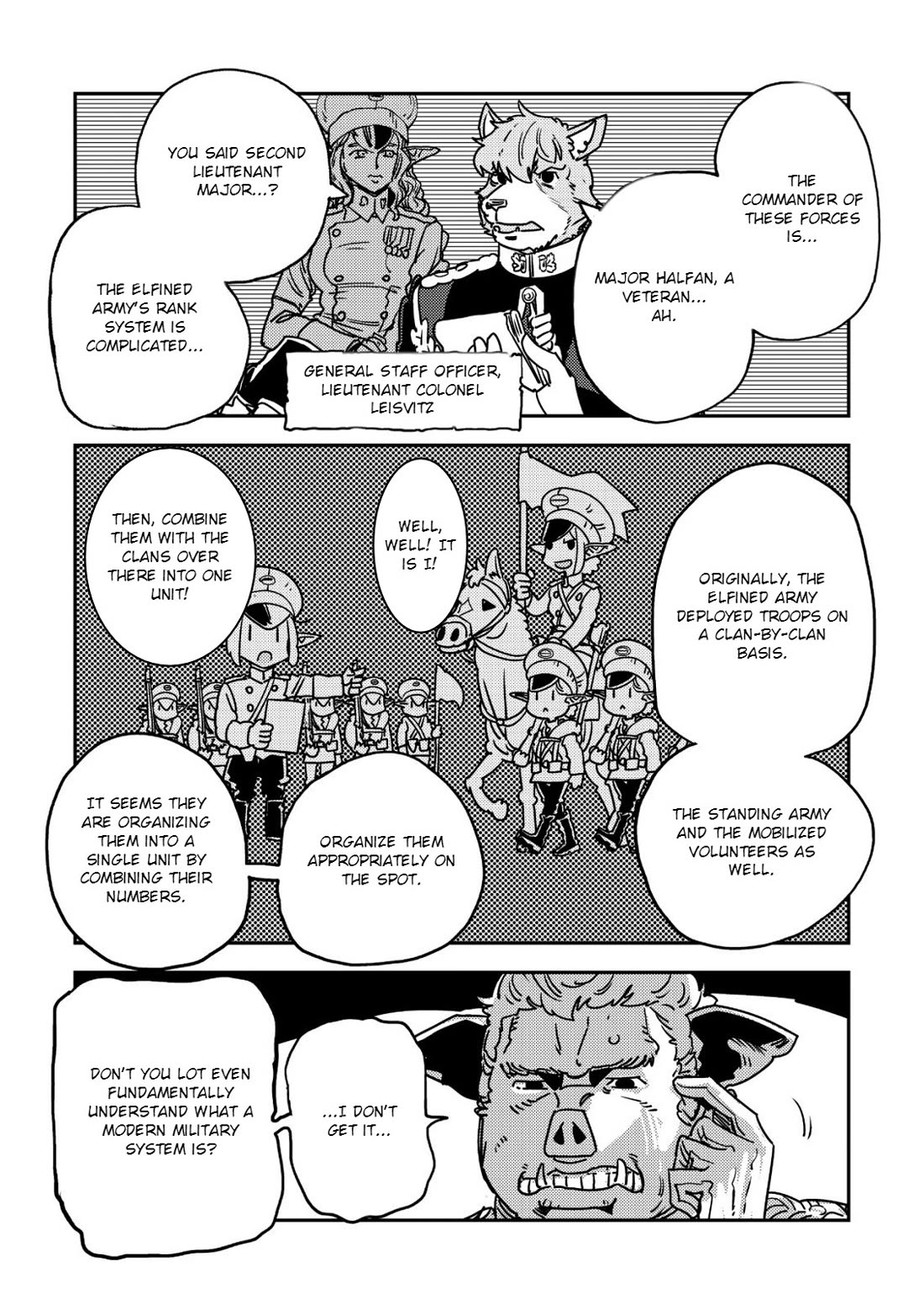 History of the Kingdom of the Orcsen: How the Barbarian Orcish Nation Came to Burn Down the Peaceful Elfland Chapter 18 page 25 - Chapter 18: The Siege of Falmaria