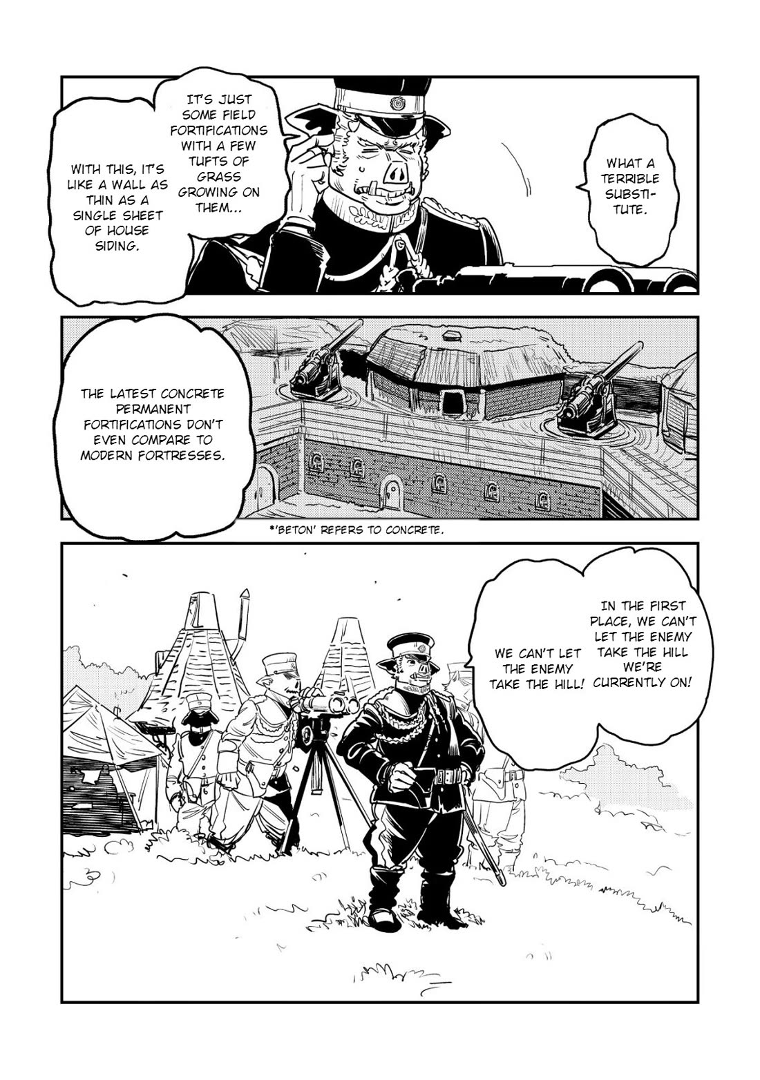 History of the Kingdom of the Orcsen: How the Barbarian Orcish Nation Came to Burn Down the Peaceful Elfland Chapter 18 page 27 - Chapter 18: The Siege of Falmaria