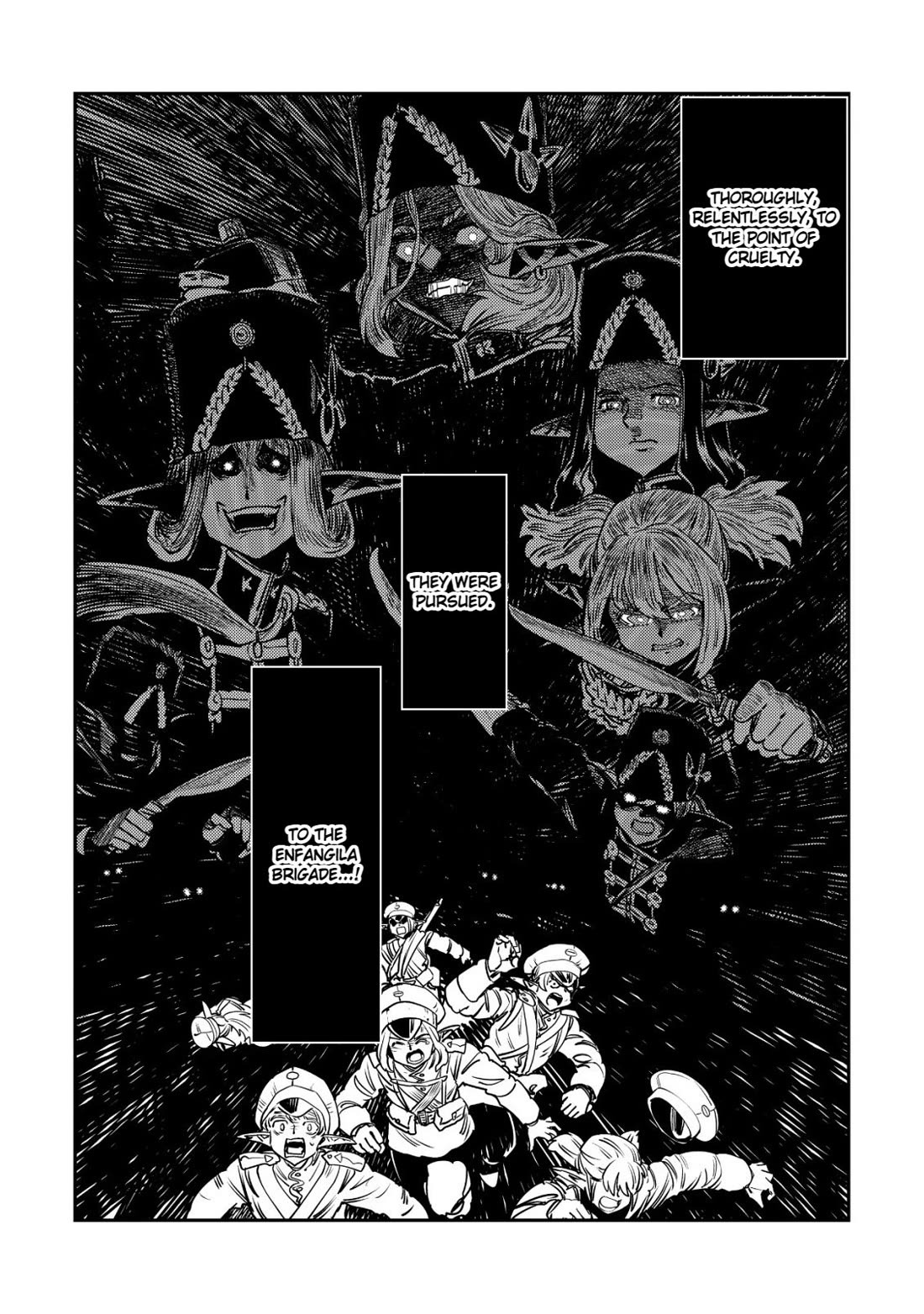 History of the Kingdom of the Orcsen: How the Barbarian Orcish Nation Came to Burn Down the Peaceful Elfland Chapter 18 page 42 - Chapter 18: The Siege of Falmaria