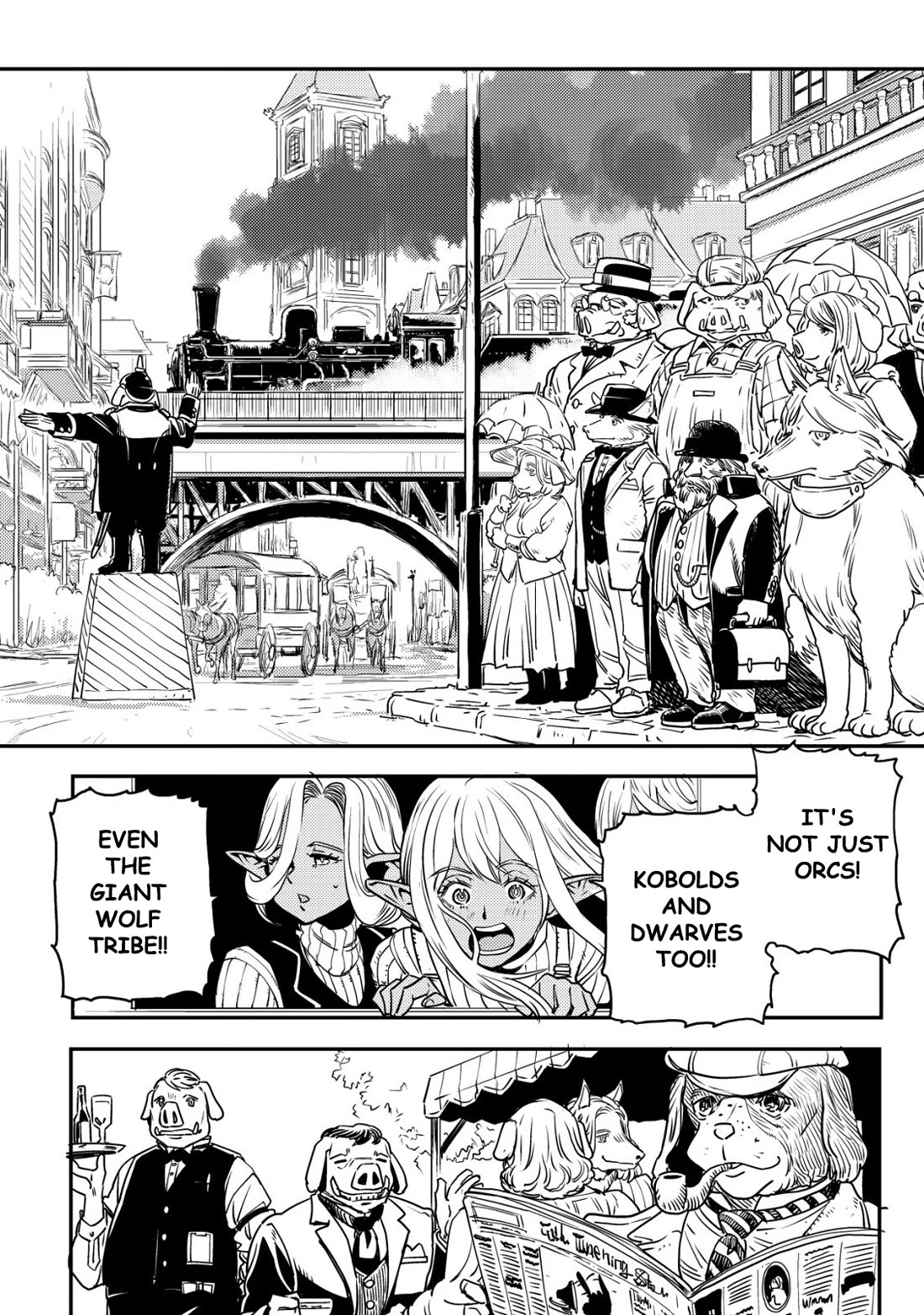 History of the Kingdom of the Orcsen: How the Barbarian Orcish Nation Came to Burn Down the Peaceful Elfland Chapter 2 page 14 - Chapter 2: The Fertile Land