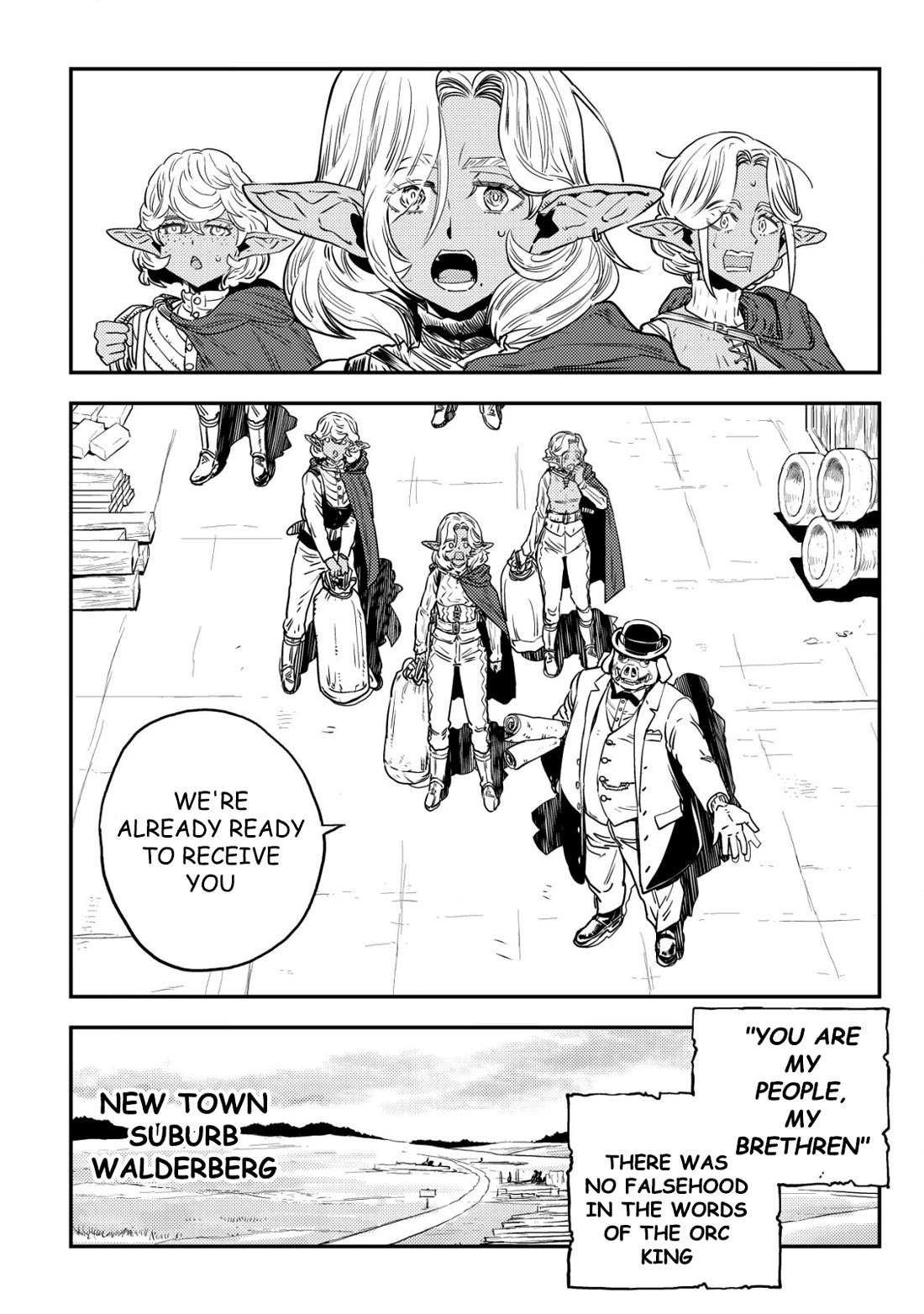 History of the Kingdom of the Orcsen: How the Barbarian Orcish Nation Came to Burn Down the Peaceful Elfland Chapter 2 page 16 - Chapter 2: The Fertile Land