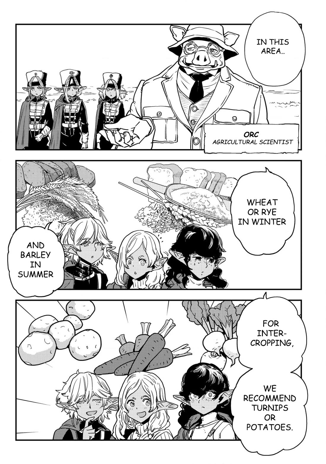 History of the Kingdom of the Orcsen: How the Barbarian Orcish Nation Came to Burn Down the Peaceful Elfland Chapter 2 page 23 - Chapter 2: The Fertile Land