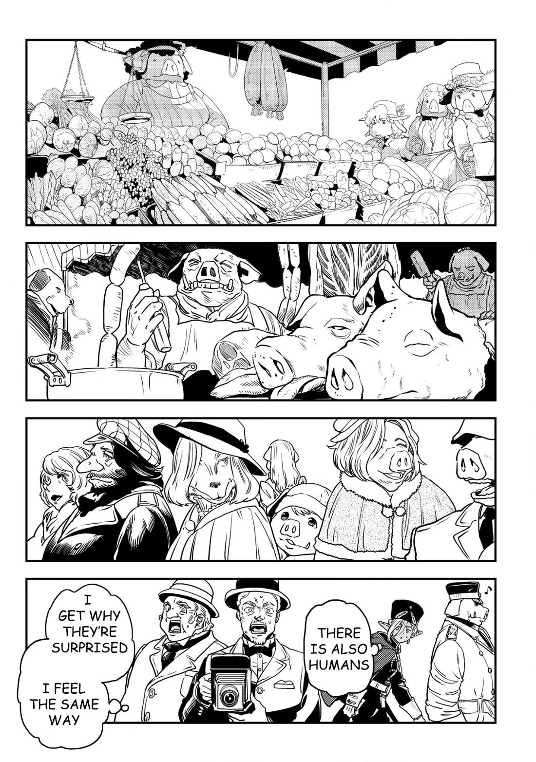History of the Kingdom of the Orcsen: How the Barbarian Orcish Nation Came to Burn Down the Peaceful Elfland Chapter 2 page 35 - Chapter 2: The Fertile Land