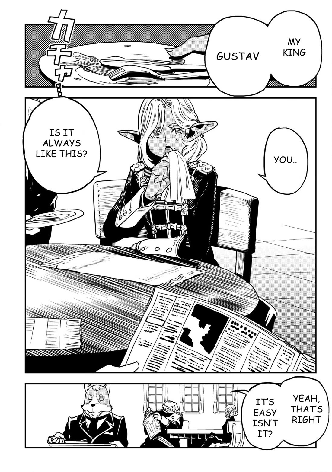 History of the Kingdom of the Orcsen: How the Barbarian Orcish Nation Came to Burn Down the Peaceful Elfland Chapter 2 page 40 - Chapter 2: The Fertile Land