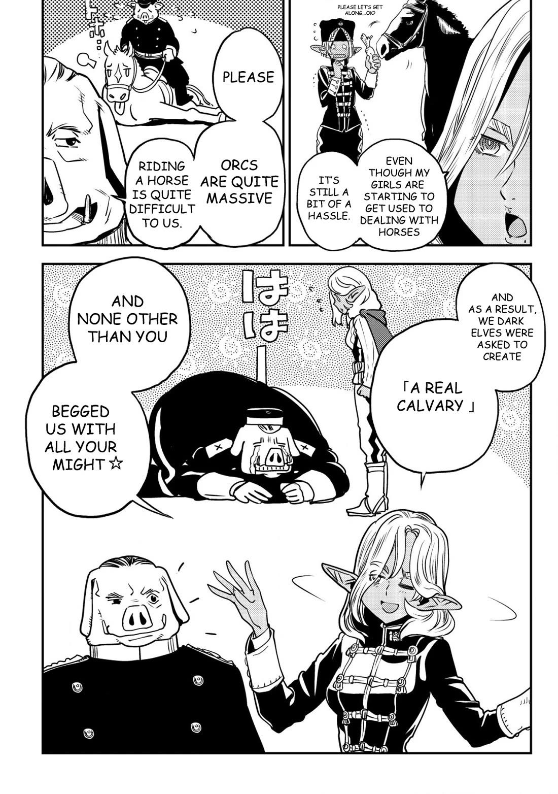 History of the Kingdom of the Orcsen: How the Barbarian Orcish Nation Came to Burn Down the Peaceful Elfland Chapter 2 page 42 - Chapter 2: The Fertile Land