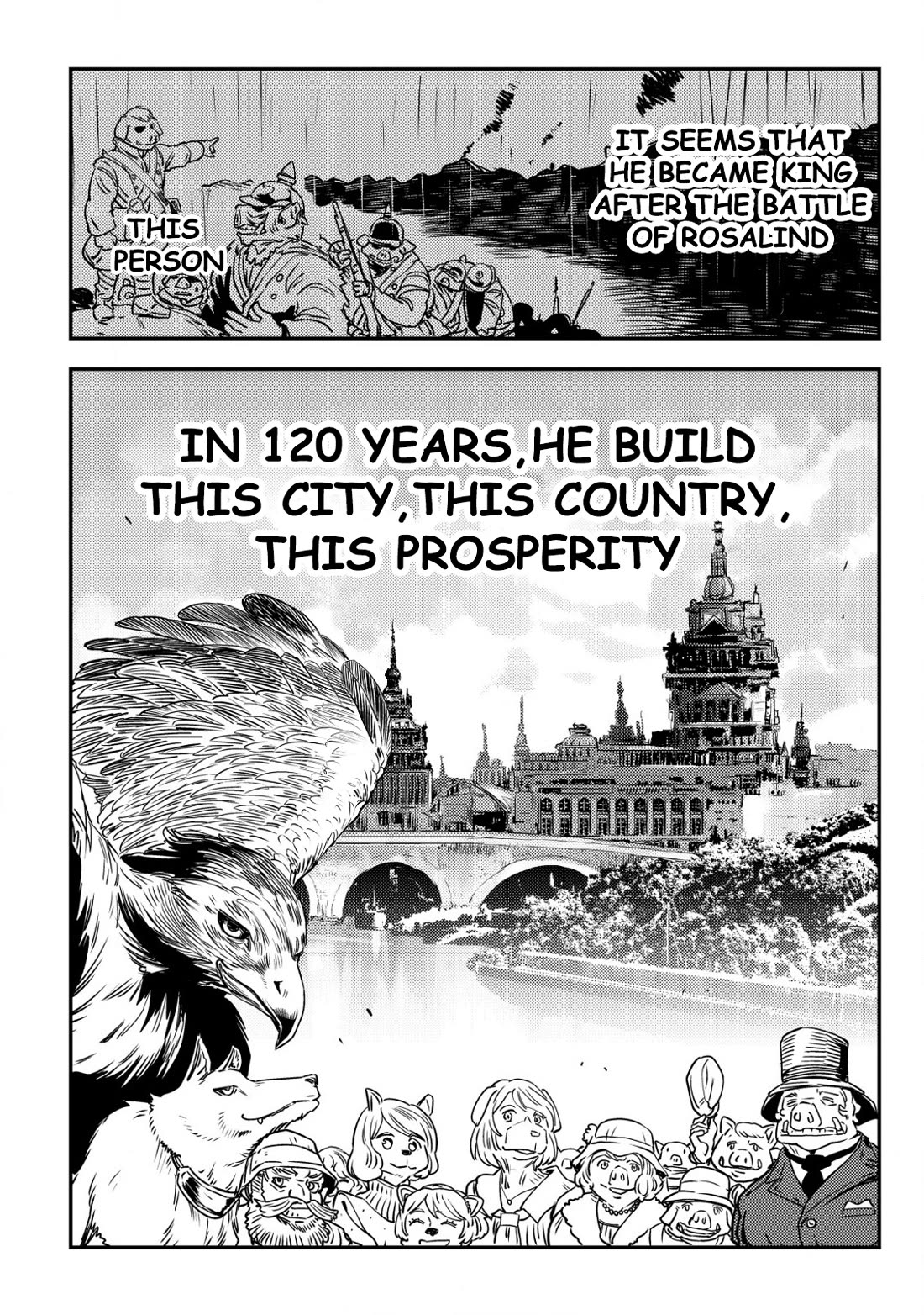 History of the Kingdom of the Orcsen: How the Barbarian Orcish Nation Came to Burn Down the Peaceful Elfland Chapter 2 page 46 - Chapter 2: The Fertile Land