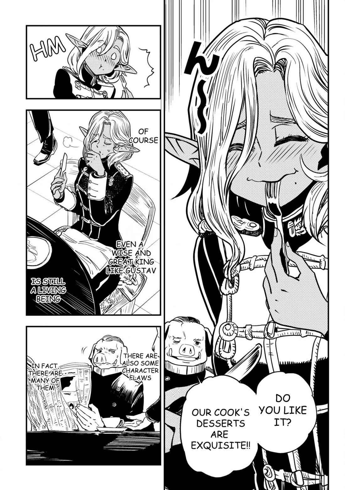 History of the Kingdom of the Orcsen: How the Barbarian Orcish Nation Came to Burn Down the Peaceful Elfland Chapter 2 page 48 - Chapter 2: The Fertile Land