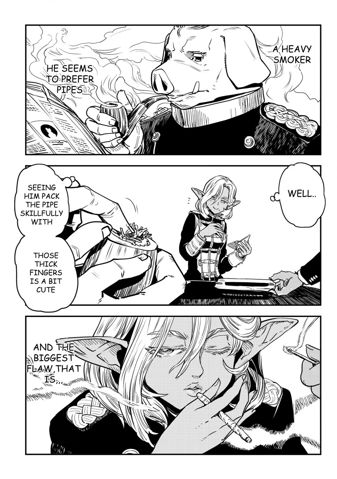 History of the Kingdom of the Orcsen: How the Barbarian Orcish Nation Came to Burn Down the Peaceful Elfland Chapter 2 page 50 - Chapter 2: The Fertile Land