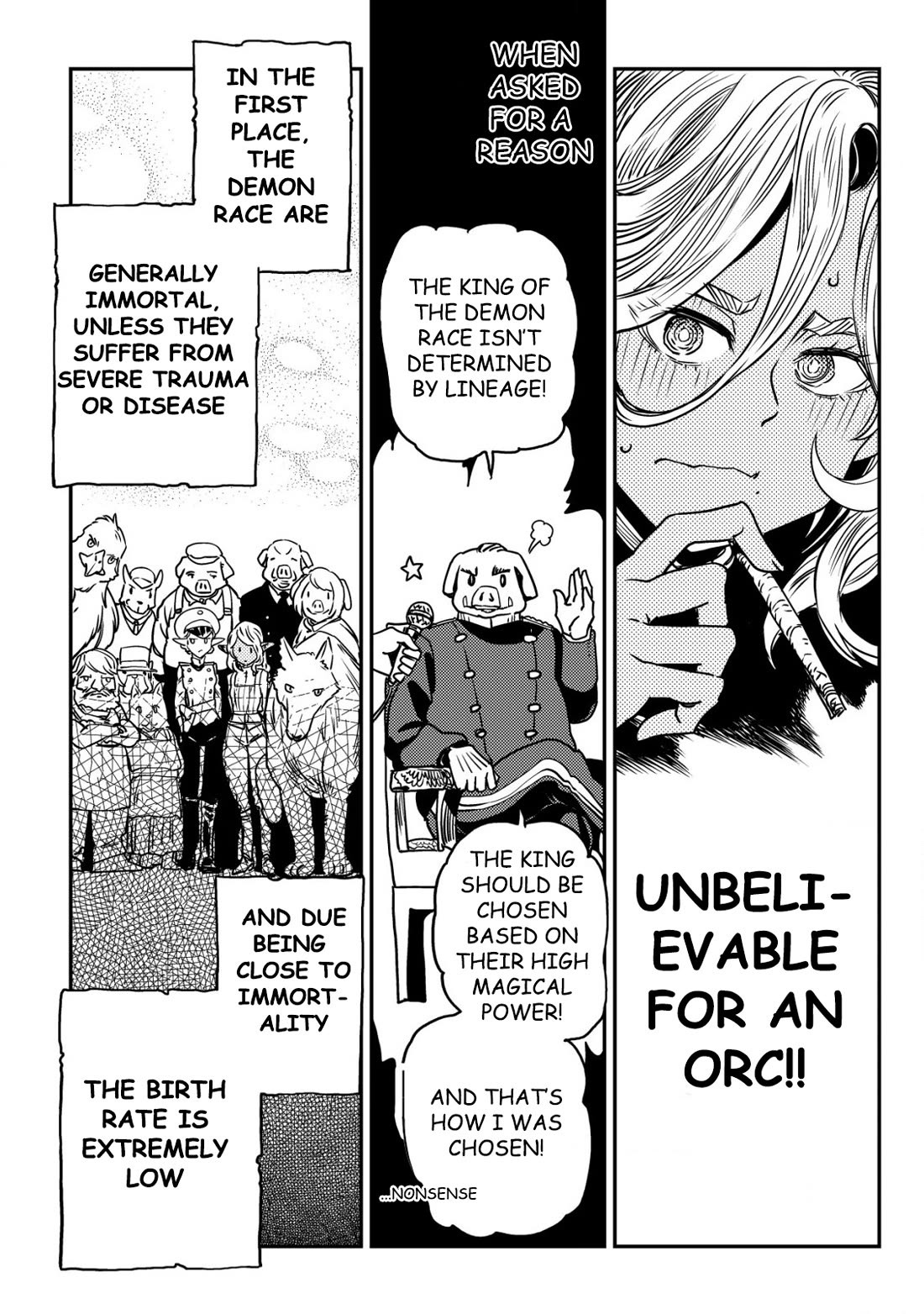 History of the Kingdom of the Orcsen: How the Barbarian Orcish Nation Came to Burn Down the Peaceful Elfland Chapter 2 page 52 - Chapter 2: The Fertile Land