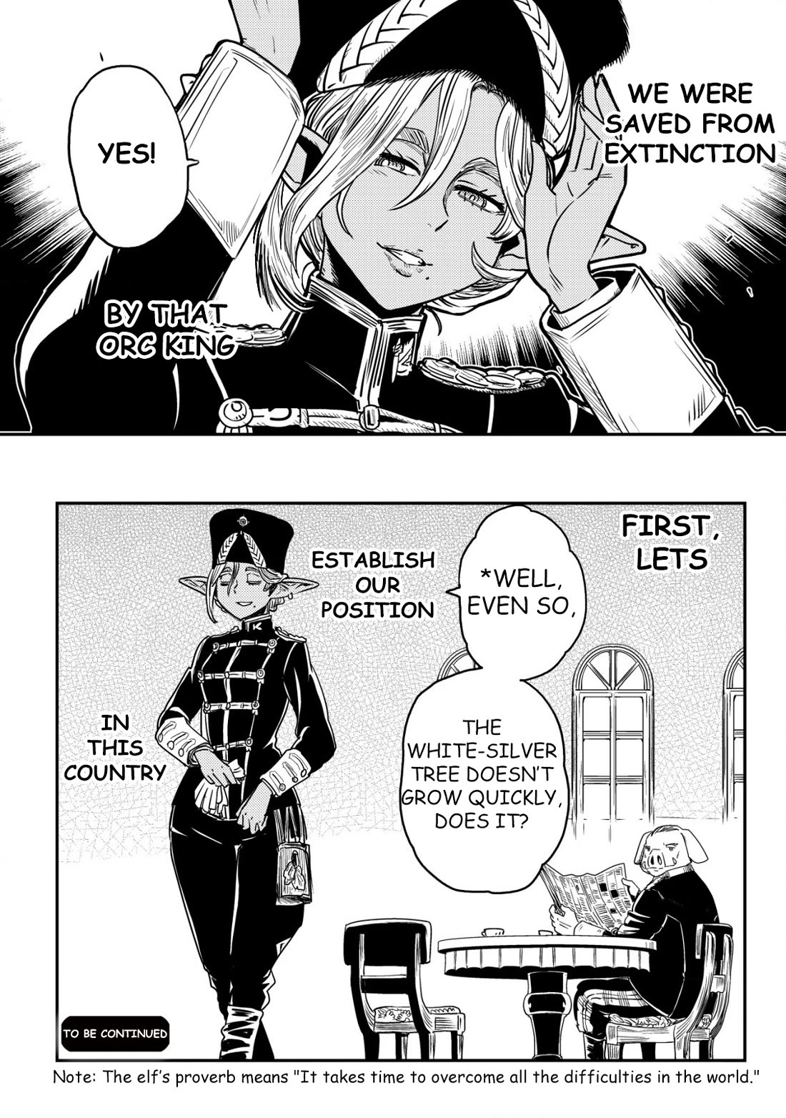 History of the Kingdom of the Orcsen: How the Barbarian Orcish Nation Came to Burn Down the Peaceful Elfland Chapter 2 page 58 - Chapter 2: The Fertile Land