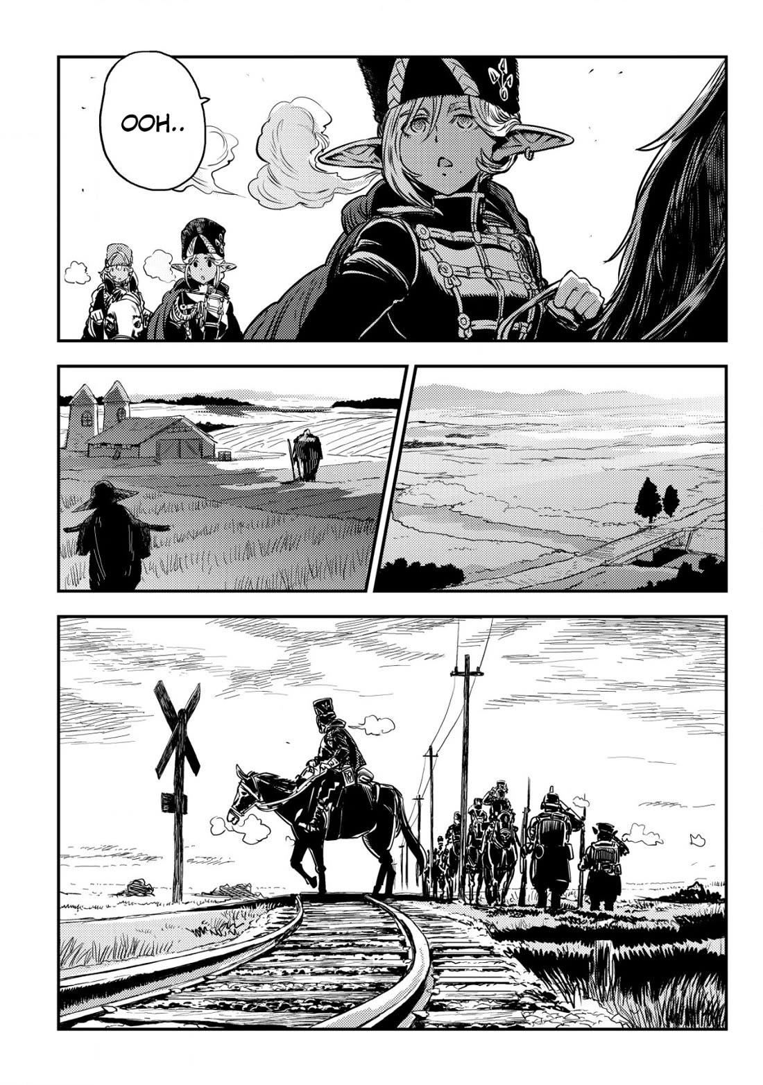 History of the Kingdom of the Orcsen: How the Barbarian Orcish Nation Came to Burn Down the Peaceful Elfland Chapter 3 page 13 - Chapter 3: The Hill Of The Generals