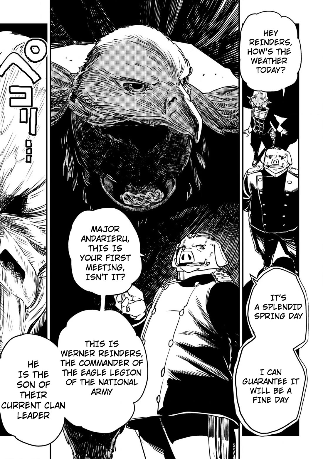 History of the Kingdom of the Orcsen: How the Barbarian Orcish Nation Came to Burn Down the Peaceful Elfland Chapter 3 page 20 - Chapter 3: The Hill Of The Generals