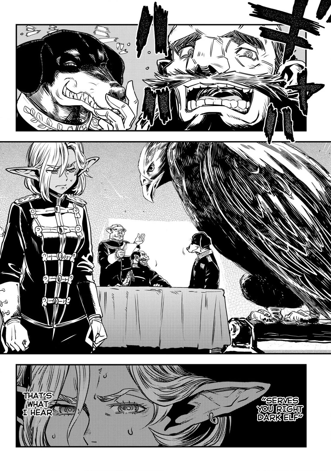 History of the Kingdom of the Orcsen: How the Barbarian Orcish Nation Came to Burn Down the Peaceful Elfland Chapter 3 page 22 - Chapter 3: The Hill Of The Generals