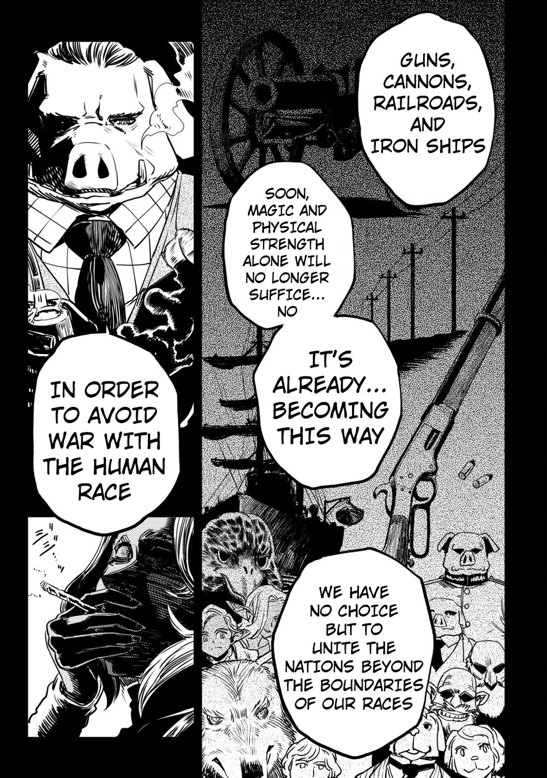 History of the Kingdom of the Orcsen: How the Barbarian Orcish Nation Came to Burn Down the Peaceful Elfland Chapter 3 page 4 - Chapter 3: The Hill Of The Generals
