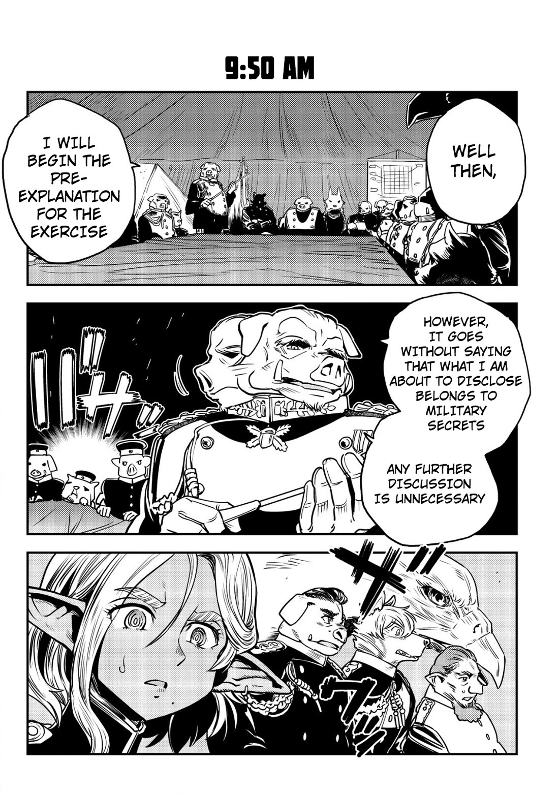 History of the Kingdom of the Orcsen: How the Barbarian Orcish Nation Came to Burn Down the Peaceful Elfland Chapter 3 page 40 - Chapter 3: The Hill Of The Generals