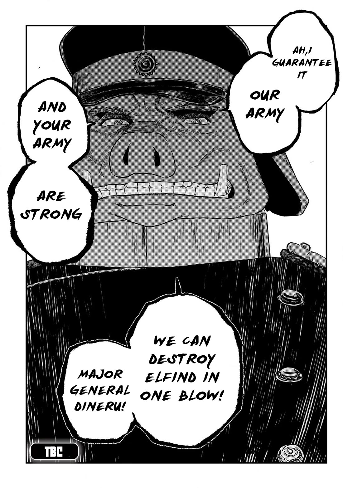 History of the Kingdom of the Orcsen: How the Barbarian Orcish Nation Came to Burn Down the Peaceful Elfland Chapter 3 page 56 - Chapter 3: The Hill Of The Generals