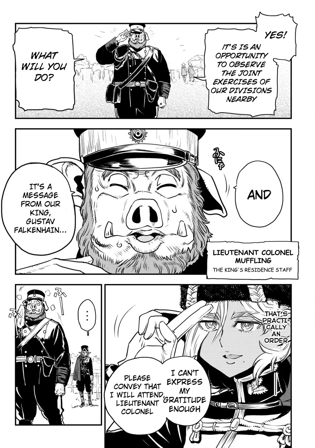 History of the Kingdom of the Orcsen: How the Barbarian Orcish Nation Came to Burn Down the Peaceful Elfland Chapter 3 page 8 - Chapter 3: The Hill Of The Generals