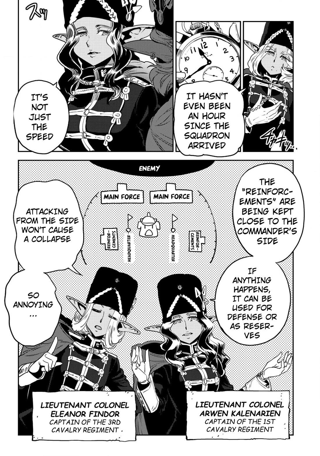 History of the Kingdom of the Orcsen: How the Barbarian Orcish Nation Came to Burn Down the Peaceful Elfland Chapter 4 page 10 - Chapter 4: Division Vs. Division Exercise