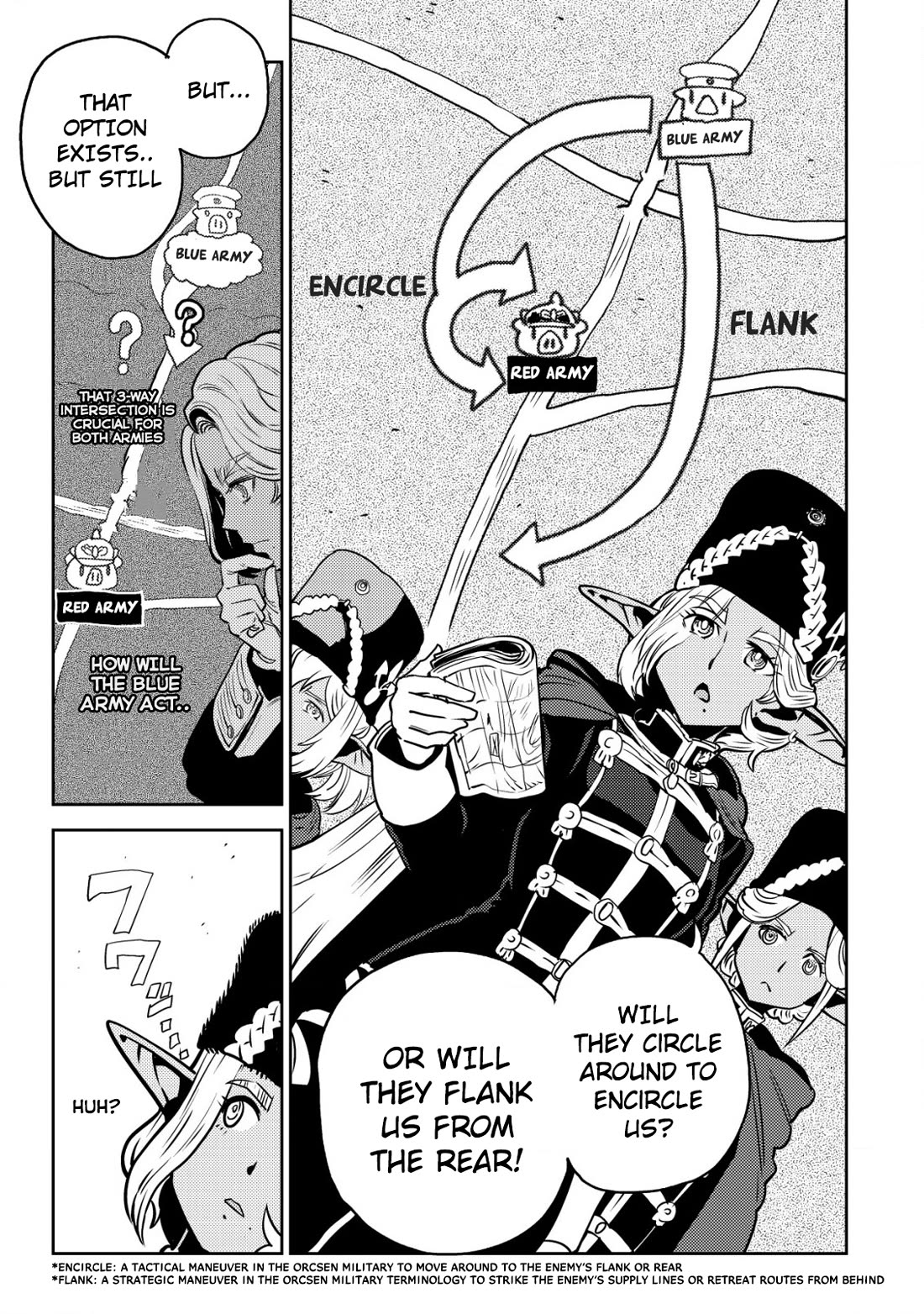 History of the Kingdom of the Orcsen: How the Barbarian Orcish Nation Came to Burn Down the Peaceful Elfland Chapter 4 page 14 - Chapter 4: Division Vs. Division Exercise