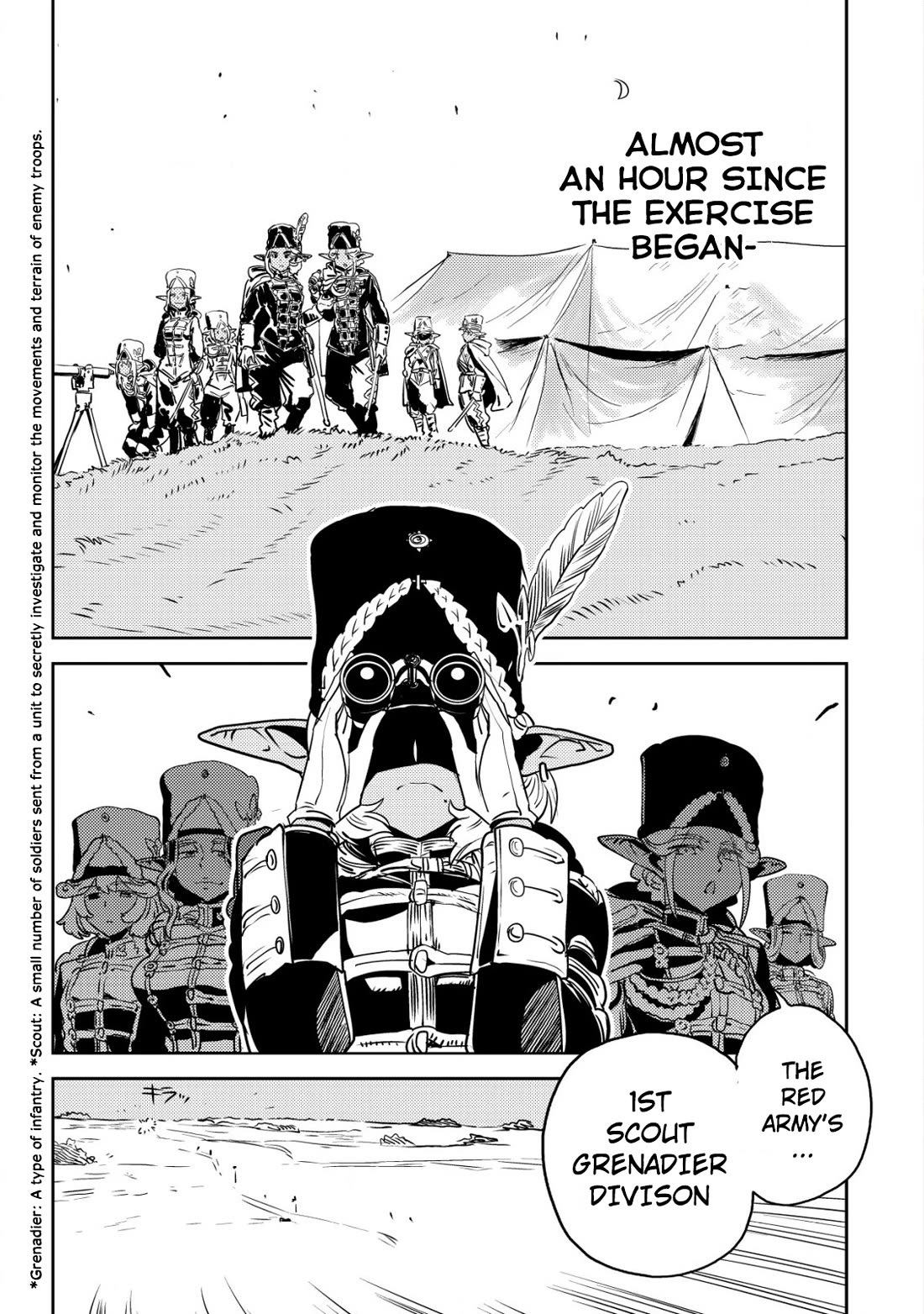 History of the Kingdom of the Orcsen: How the Barbarian Orcish Nation Came to Burn Down the Peaceful Elfland Chapter 4 page 2 - Chapter 4: Division Vs. Division Exercise