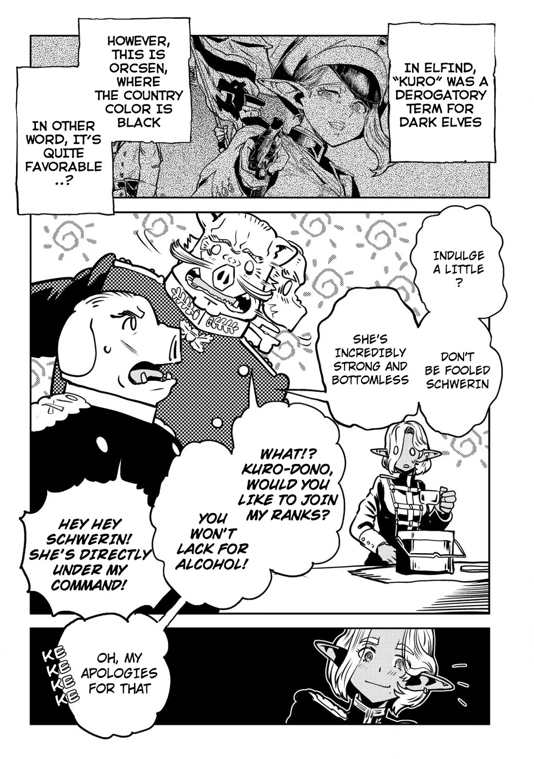 History of the Kingdom of the Orcsen: How the Barbarian Orcish Nation Came to Burn Down the Peaceful Elfland Chapter 4 page 30 - Chapter 4: Division Vs. Division Exercise