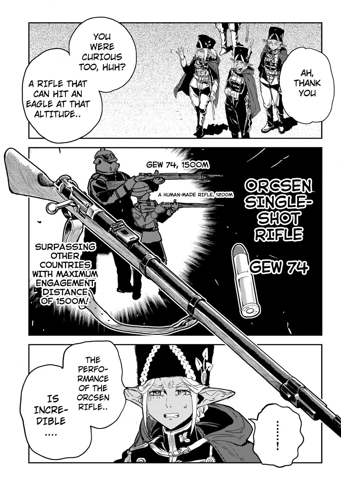 History of the Kingdom of the Orcsen: How the Barbarian Orcish Nation Came to Burn Down the Peaceful Elfland Chapter 4 page 47 - Chapter 4: Division Vs. Division Exercise