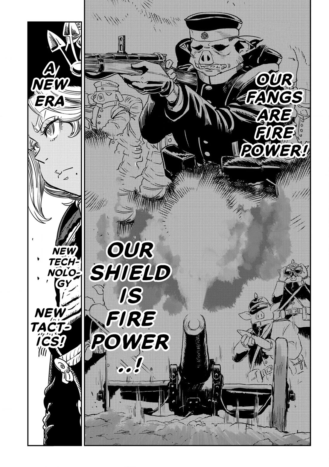 History of the Kingdom of the Orcsen: How the Barbarian Orcish Nation Came to Burn Down the Peaceful Elfland Chapter 4 page 53 - Chapter 4: Division Vs. Division Exercise