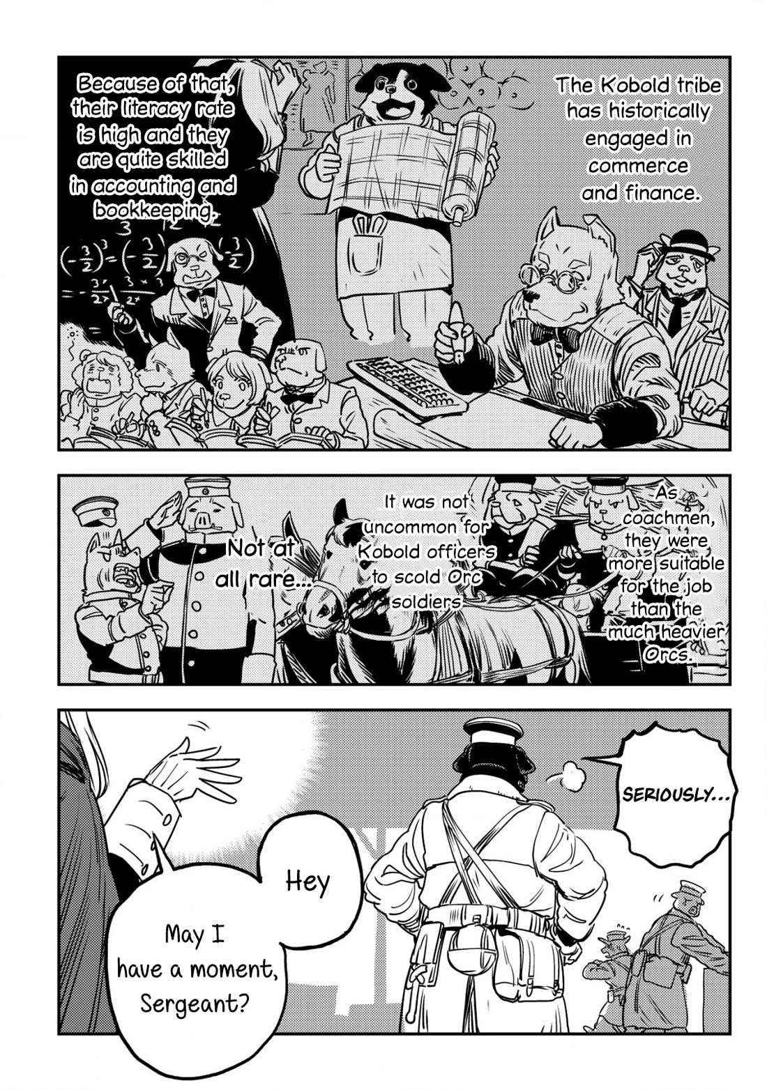 History of the Kingdom of the Orcsen: How the Barbarian Orcish Nation Came to Burn Down the Peaceful Elfland Chapter 5 page 11 - Chapter 5: When it Rains (Part 1)