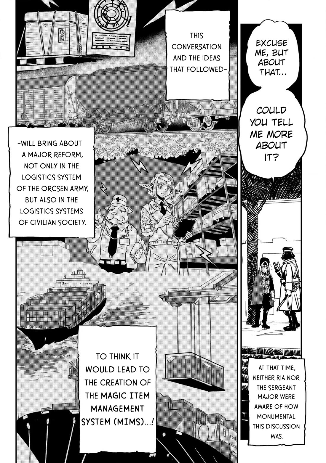 History of the Kingdom of the Orcsen: How the Barbarian Orcish Nation Came to Burn Down the Peaceful Elfland Chapter 5 page 16 - Chapter 5: When it Rains (Part 1)