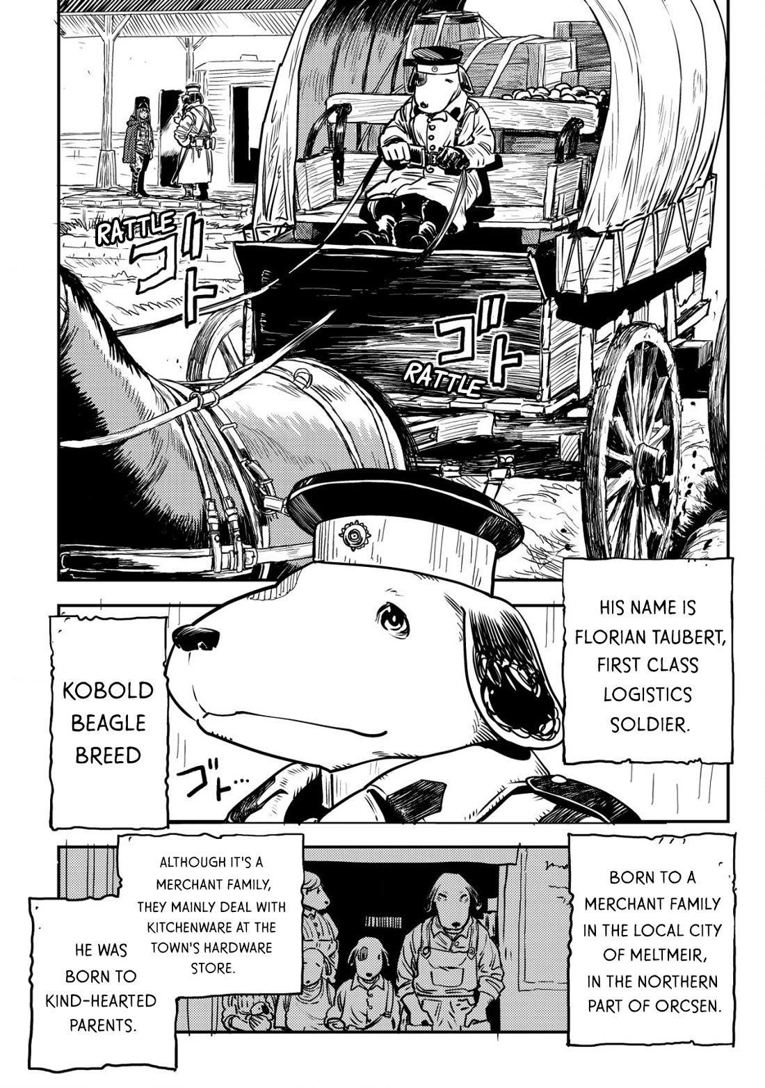 History of the Kingdom of the Orcsen: How the Barbarian Orcish Nation Came to Burn Down the Peaceful Elfland Chapter 5 page 17 - Chapter 5: When it Rains (Part 1)