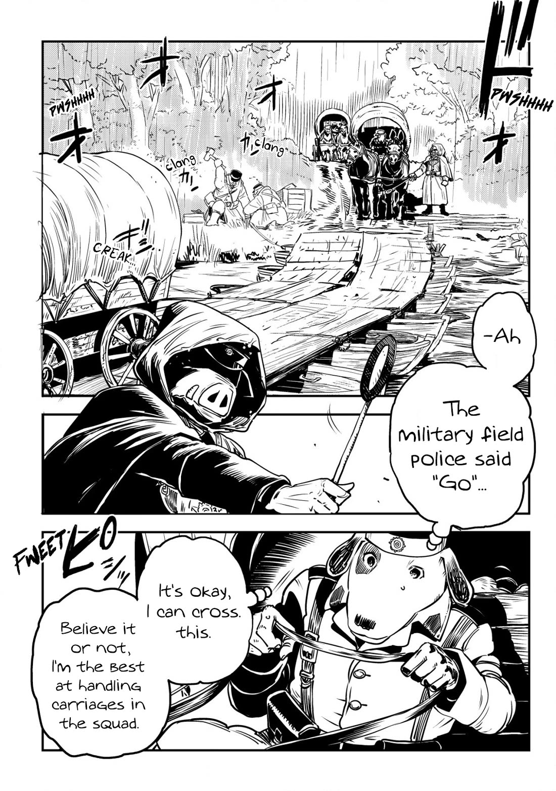 History of the Kingdom of the Orcsen: How the Barbarian Orcish Nation Came to Burn Down the Peaceful Elfland Chapter 5 page 21 - Chapter 5: When it Rains (Part 1)