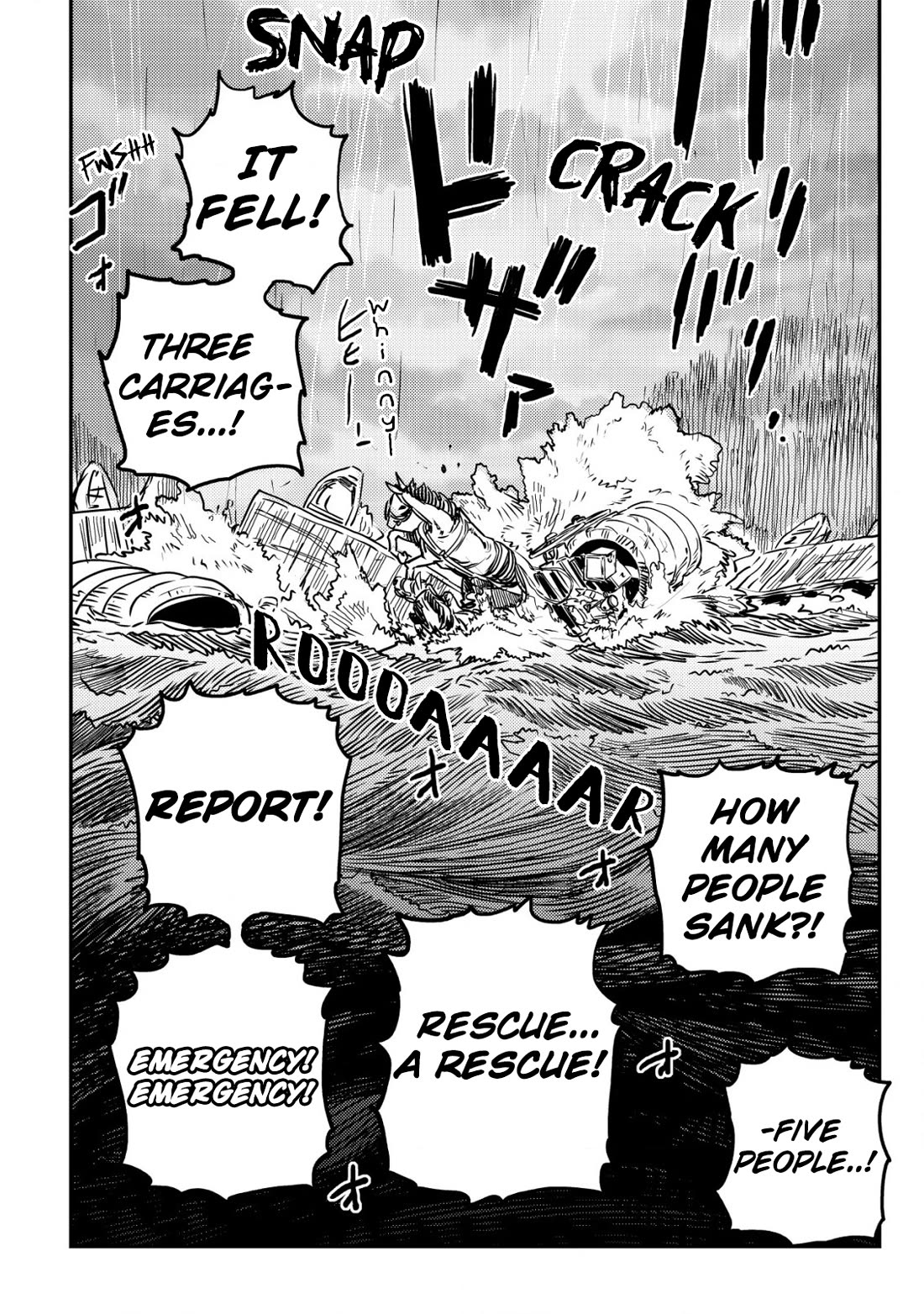 History of the Kingdom of the Orcsen: How the Barbarian Orcish Nation Came to Burn Down the Peaceful Elfland Chapter 5 page 23 - Chapter 5: When it Rains (Part 1)