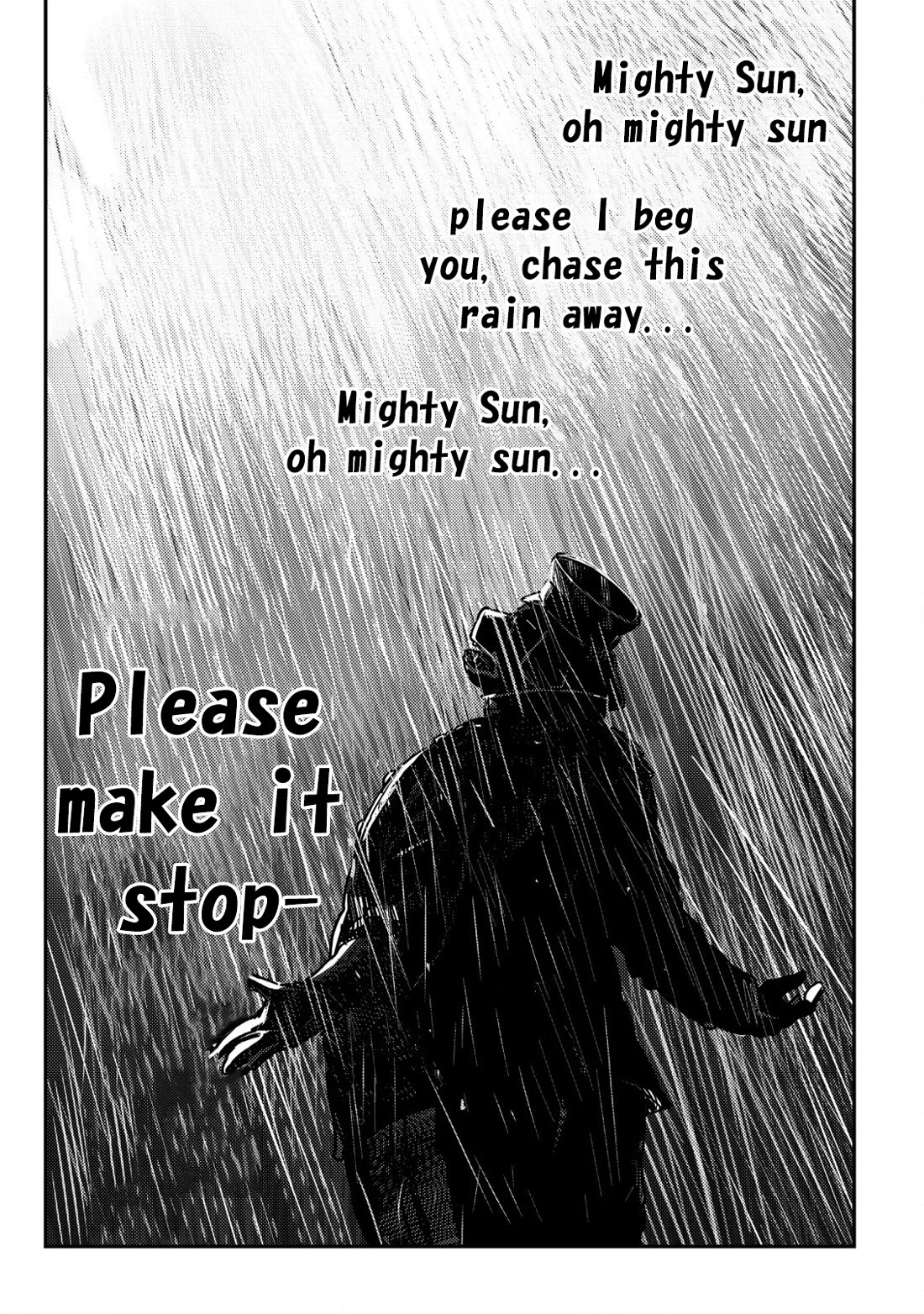 History of the Kingdom of the Orcsen: How the Barbarian Orcish Nation Came to Burn Down the Peaceful Elfland Chapter 5 page 32 - Chapter 5: When it Rains (Part 1)