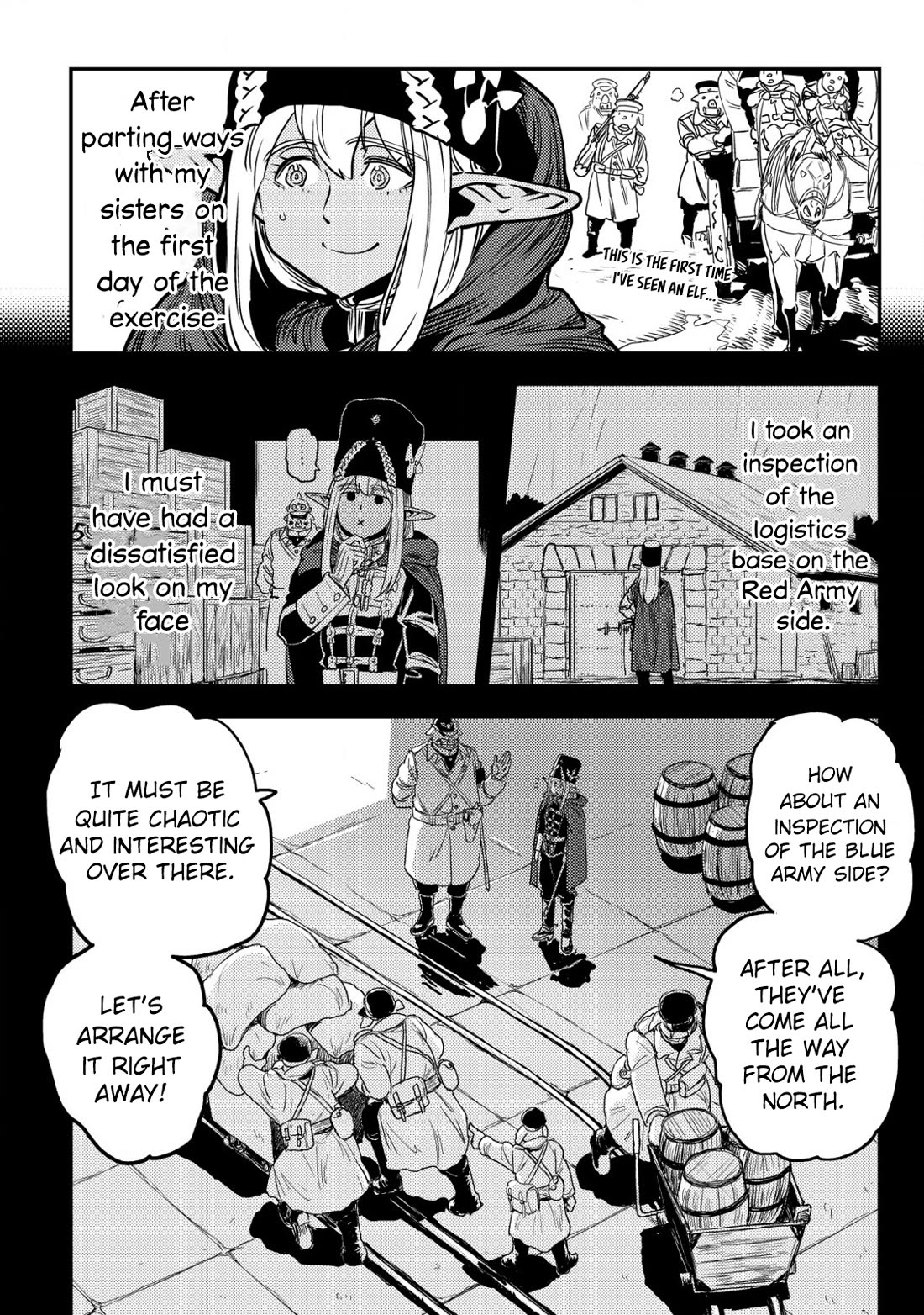 History of the Kingdom of the Orcsen: How the Barbarian Orcish Nation Came to Burn Down the Peaceful Elfland Chapter 5 page 5 - Chapter 5: When it Rains (Part 1)