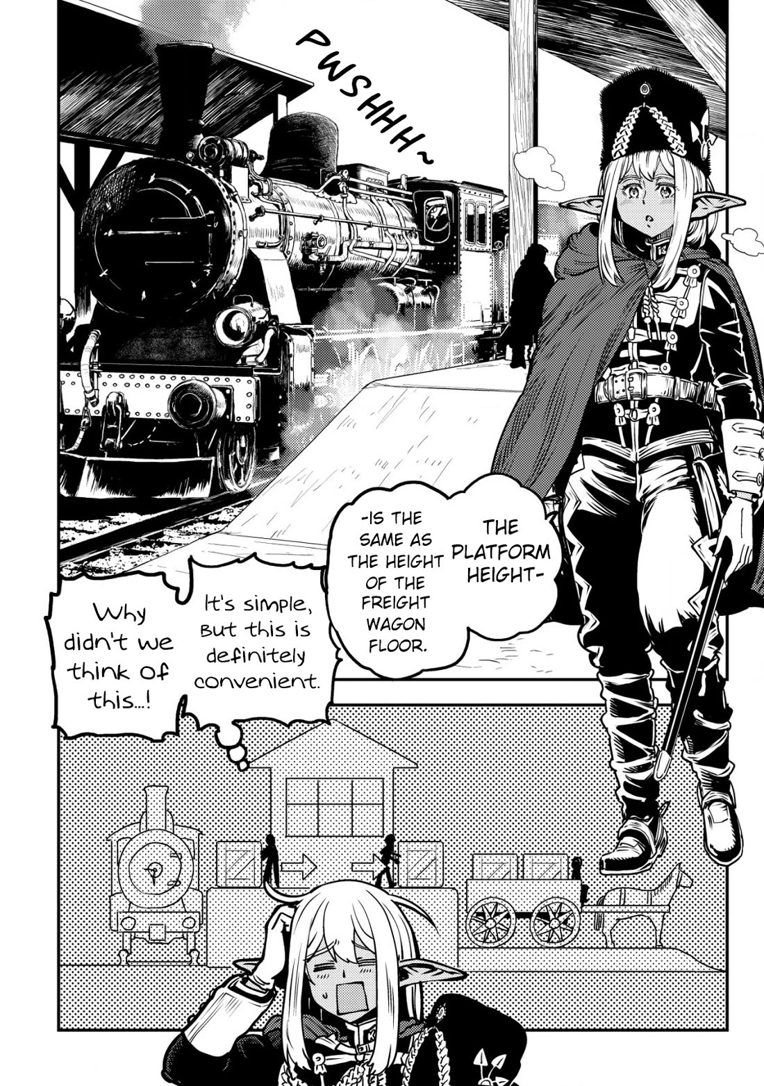 History of the Kingdom of the Orcsen: How the Barbarian Orcish Nation Came to Burn Down the Peaceful Elfland Chapter 5 page 9 - Chapter 5: When it Rains (Part 1)