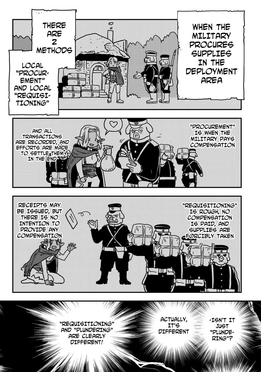 History of the Kingdom of the Orcsen: How the Barbarian Orcish Nation Came to Burn Down the Peaceful Elfland Chapter 6 page 10 - Chapter 6: When it Rains (Part 2)