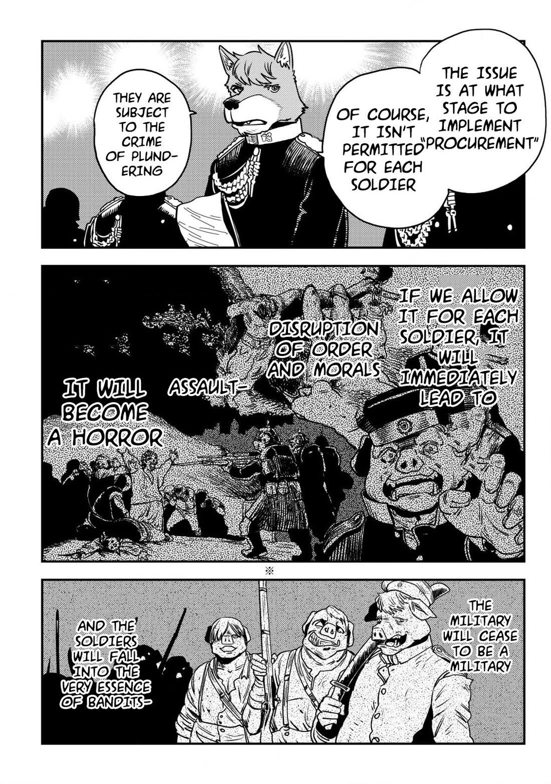 History of the Kingdom of the Orcsen: How the Barbarian Orcish Nation Came to Burn Down the Peaceful Elfland Chapter 6 page 11 - Chapter 6: When it Rains (Part 2)