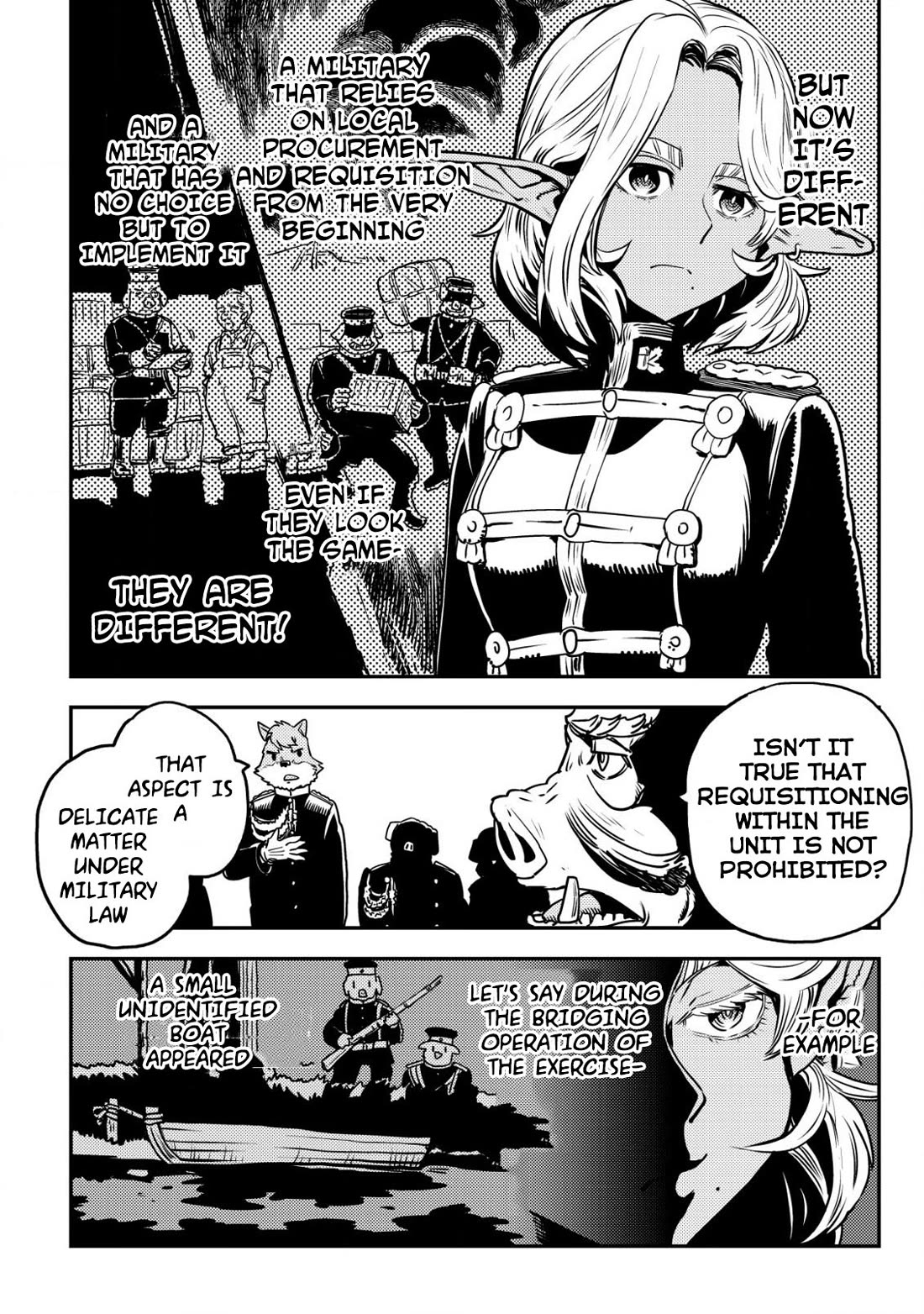 History of the Kingdom of the Orcsen: How the Barbarian Orcish Nation Came to Burn Down the Peaceful Elfland Chapter 6 page 13 - Chapter 6: When it Rains (Part 2)
