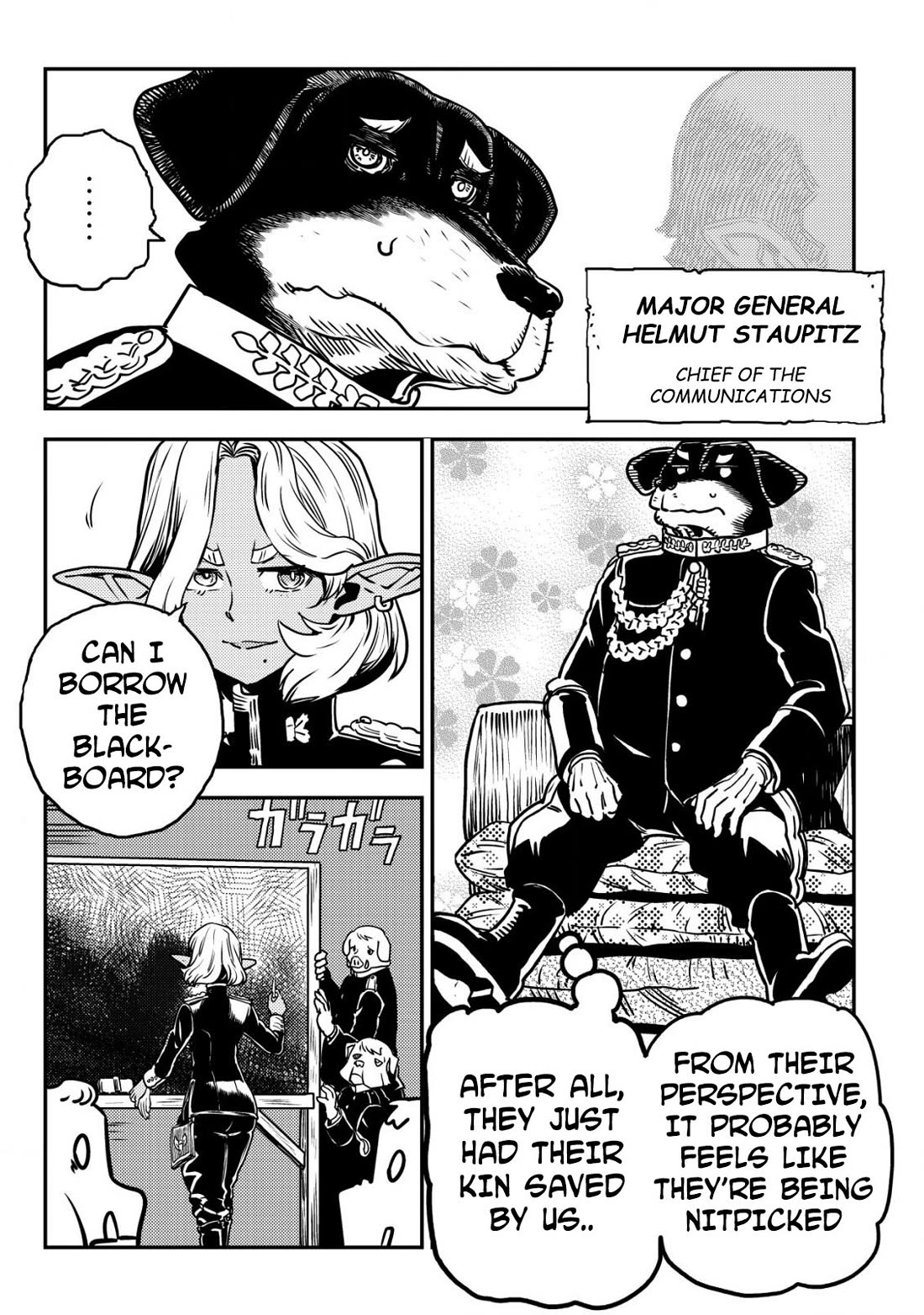 History of the Kingdom of the Orcsen: How the Barbarian Orcish Nation Came to Burn Down the Peaceful Elfland Chapter 6 page 18 - Chapter 6: When it Rains (Part 2)