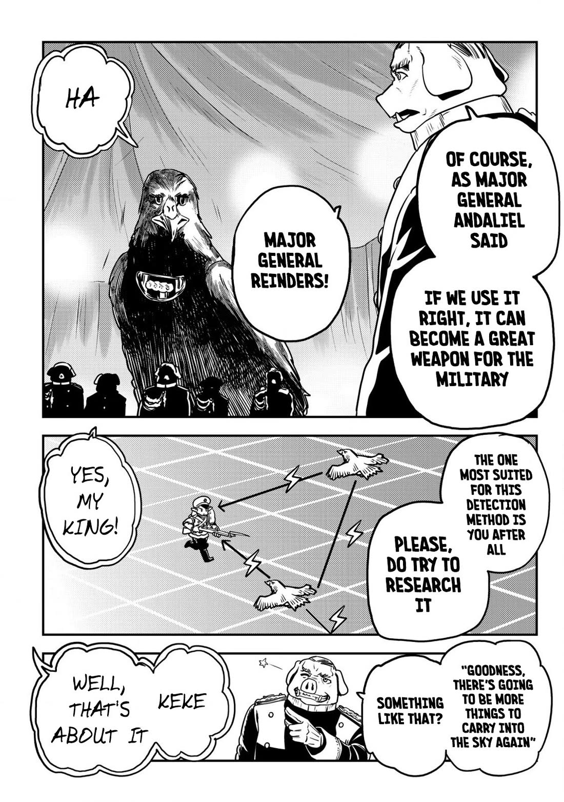 History of the Kingdom of the Orcsen: How the Barbarian Orcish Nation Came to Burn Down the Peaceful Elfland Chapter 6 page 27 - Chapter 6: When it Rains (Part 2)