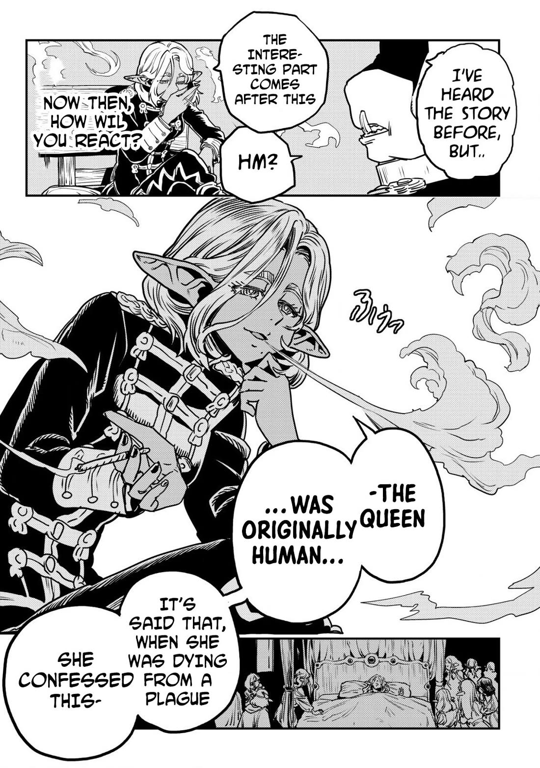 History of the Kingdom of the Orcsen: How the Barbarian Orcish Nation Came to Burn Down the Peaceful Elfland Chapter 7 page 34 - Chapter 7: Enfangila Brigade
